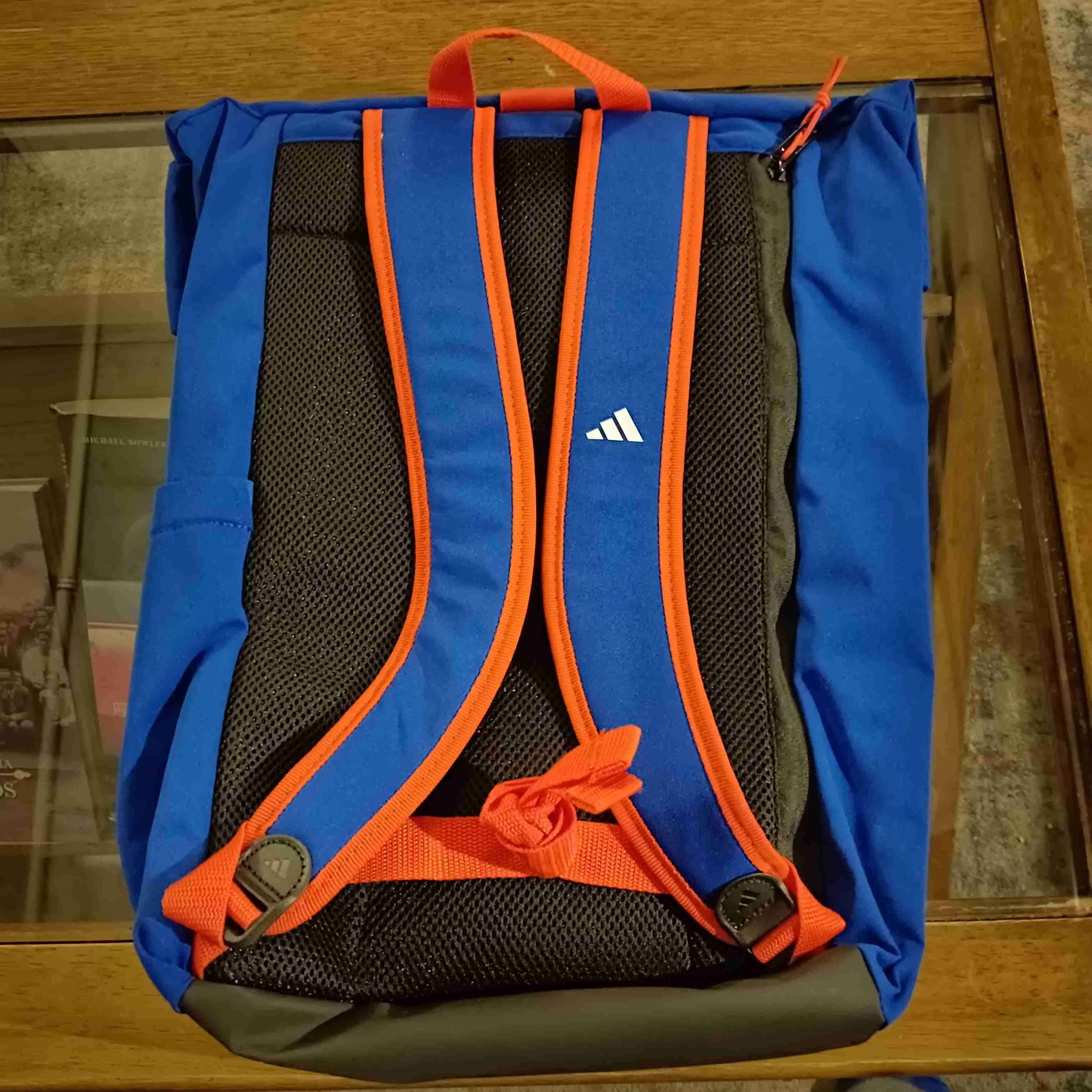 Mochila azul Adidas deportiva Universidad de Chile - 2