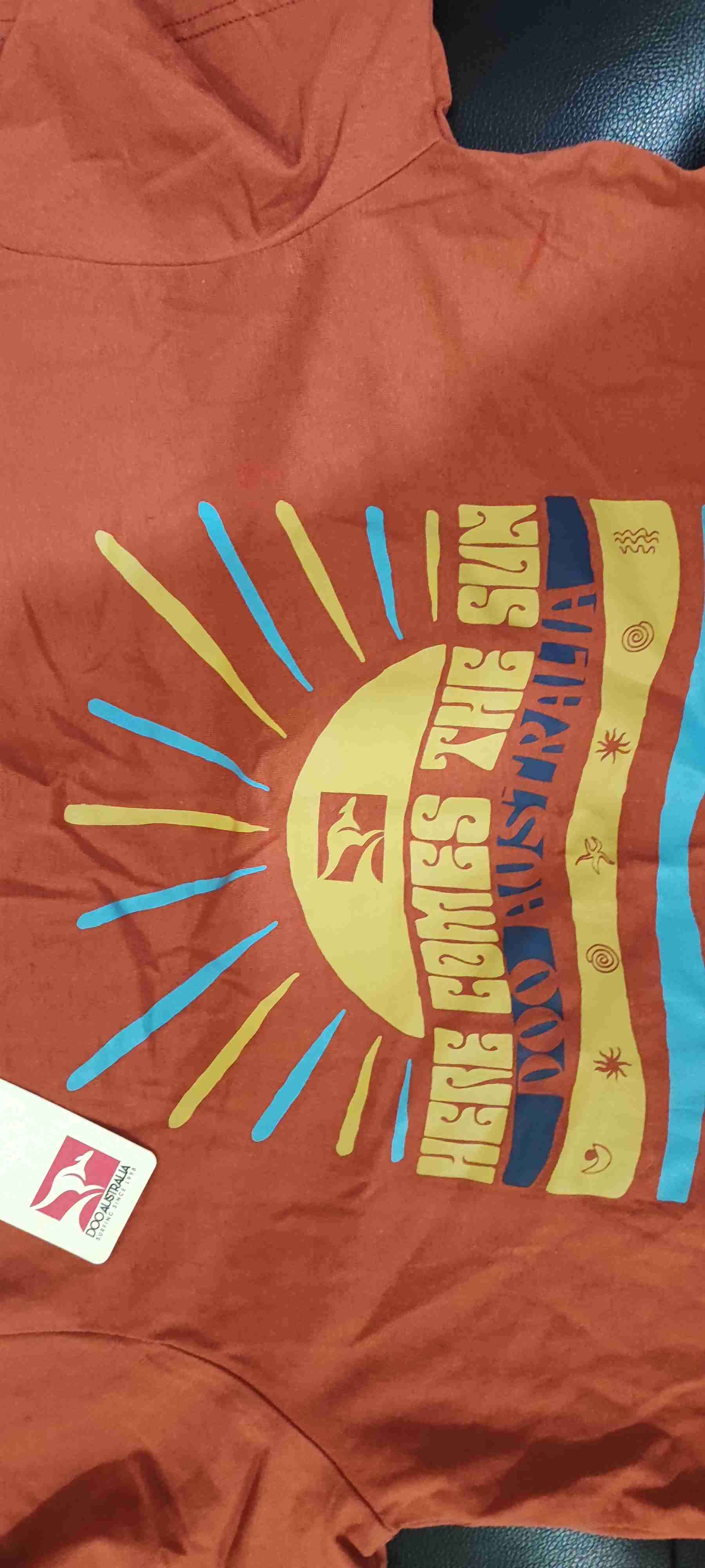 Polera Doo Australia color ladrillo - 1