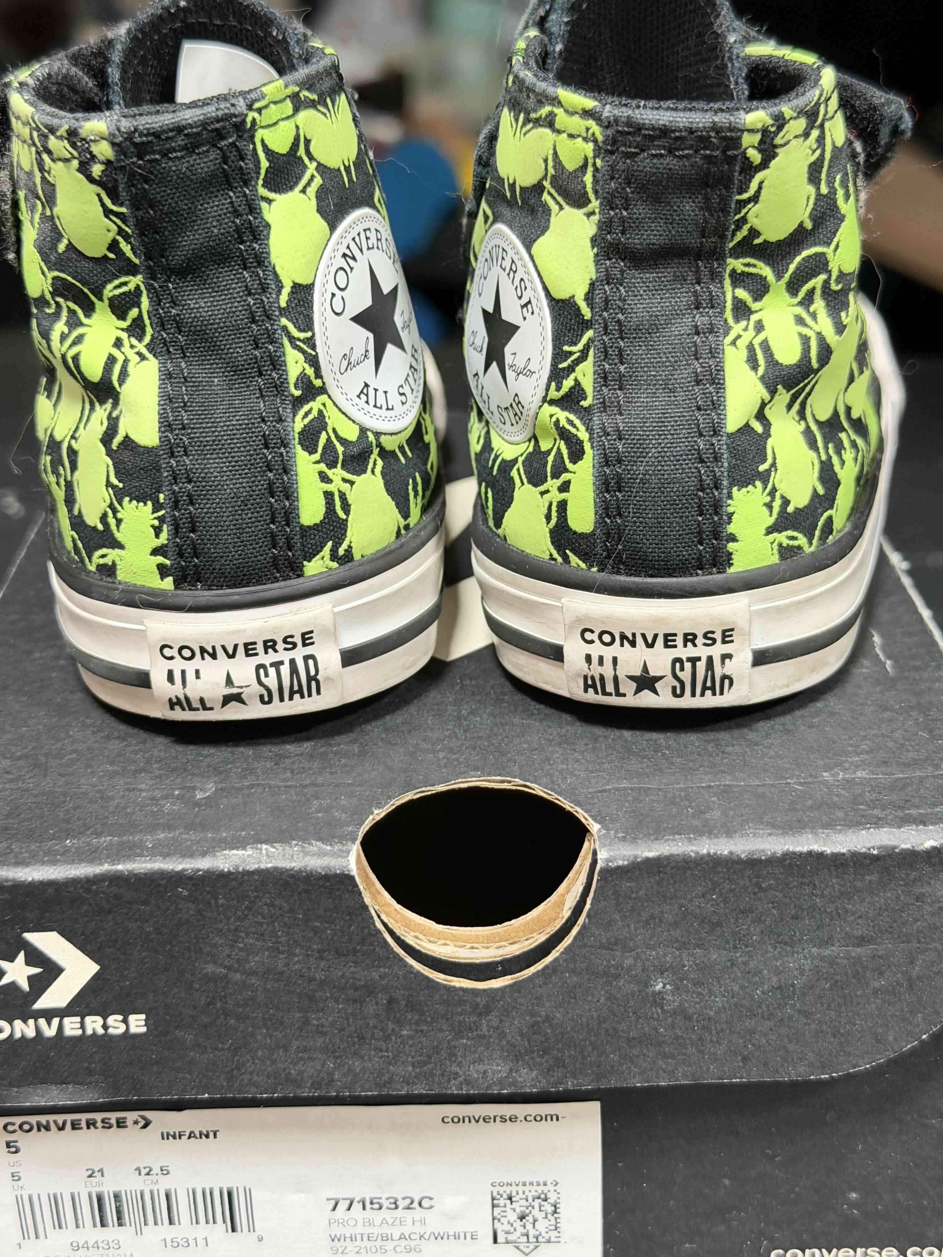 Zapatillas Converse niñxs verdes - miniatura 2