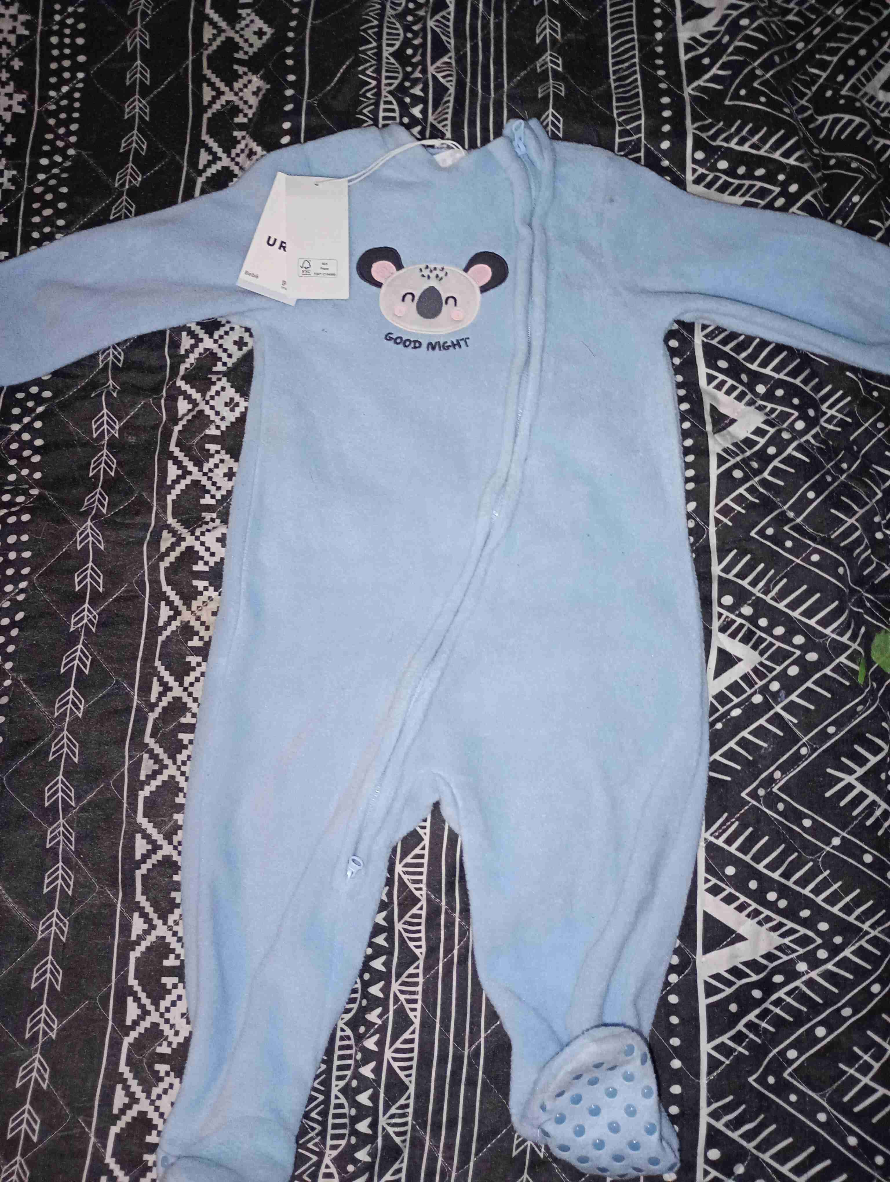 Pijama de bebé azul nuevo