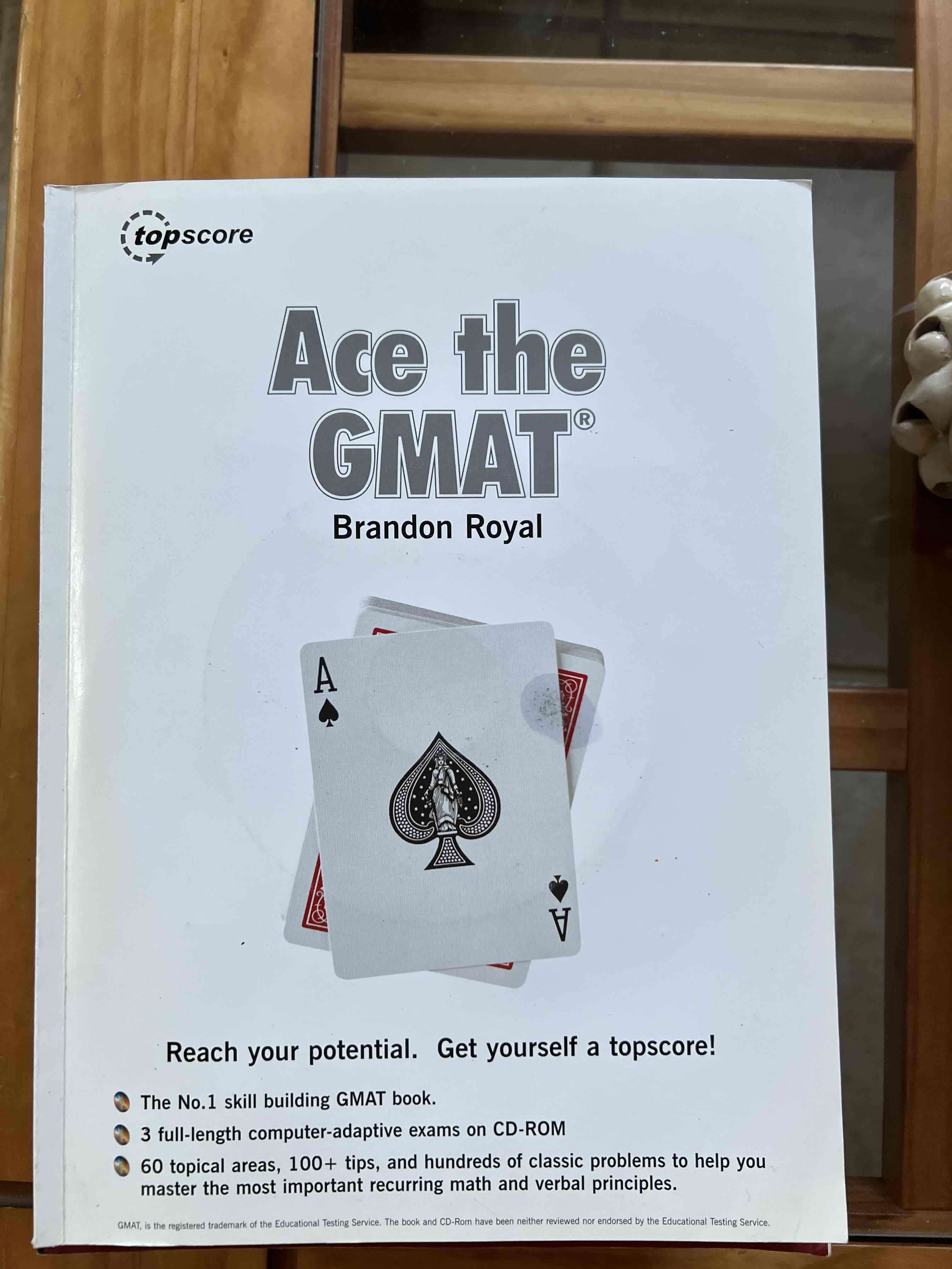 Libro Ace the GMAT de Brandon Royal