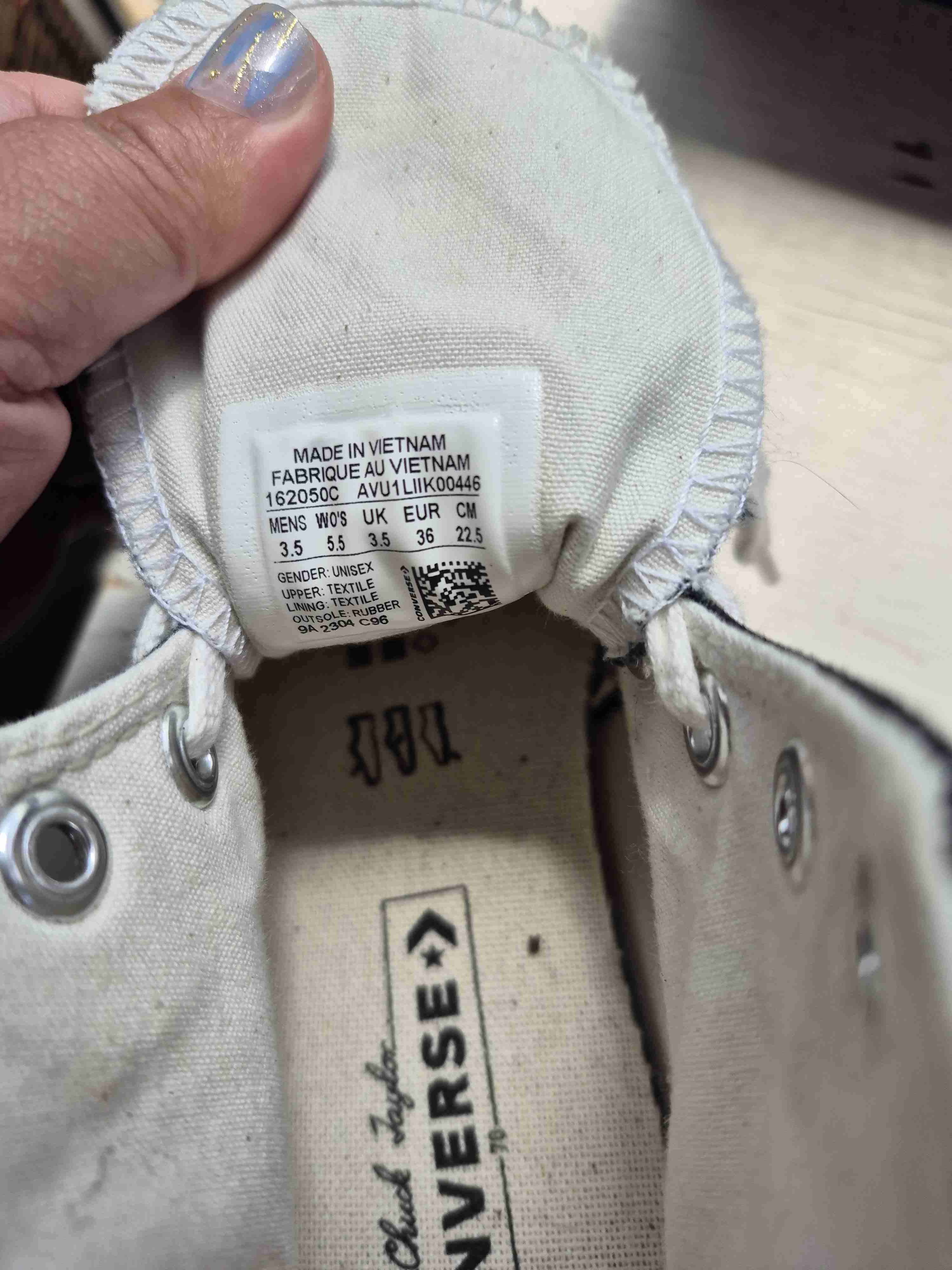 Zapatillas Converse negras talla L - miniatura 3