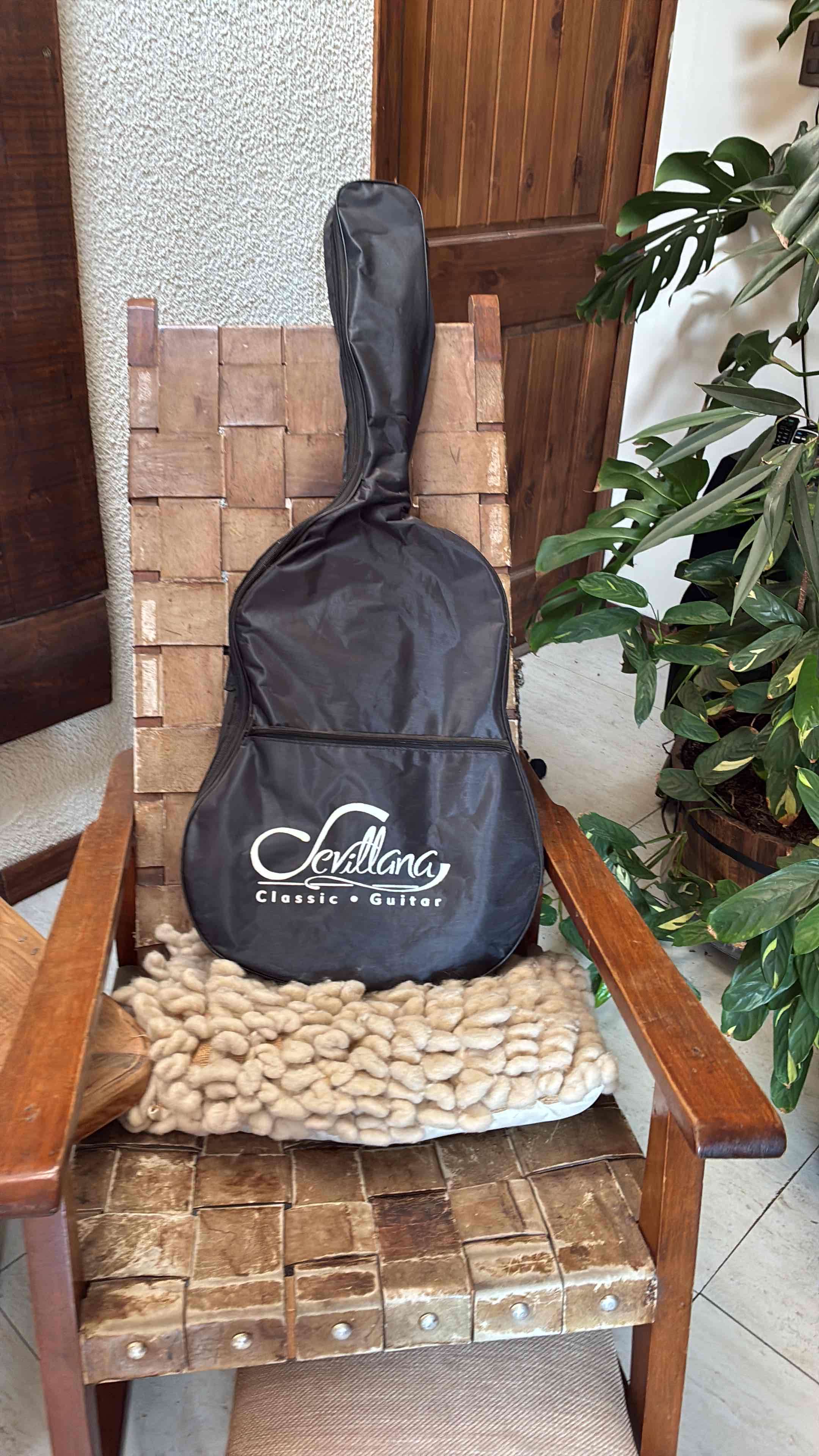Se vende guitarra sevillana con su funda. - 1