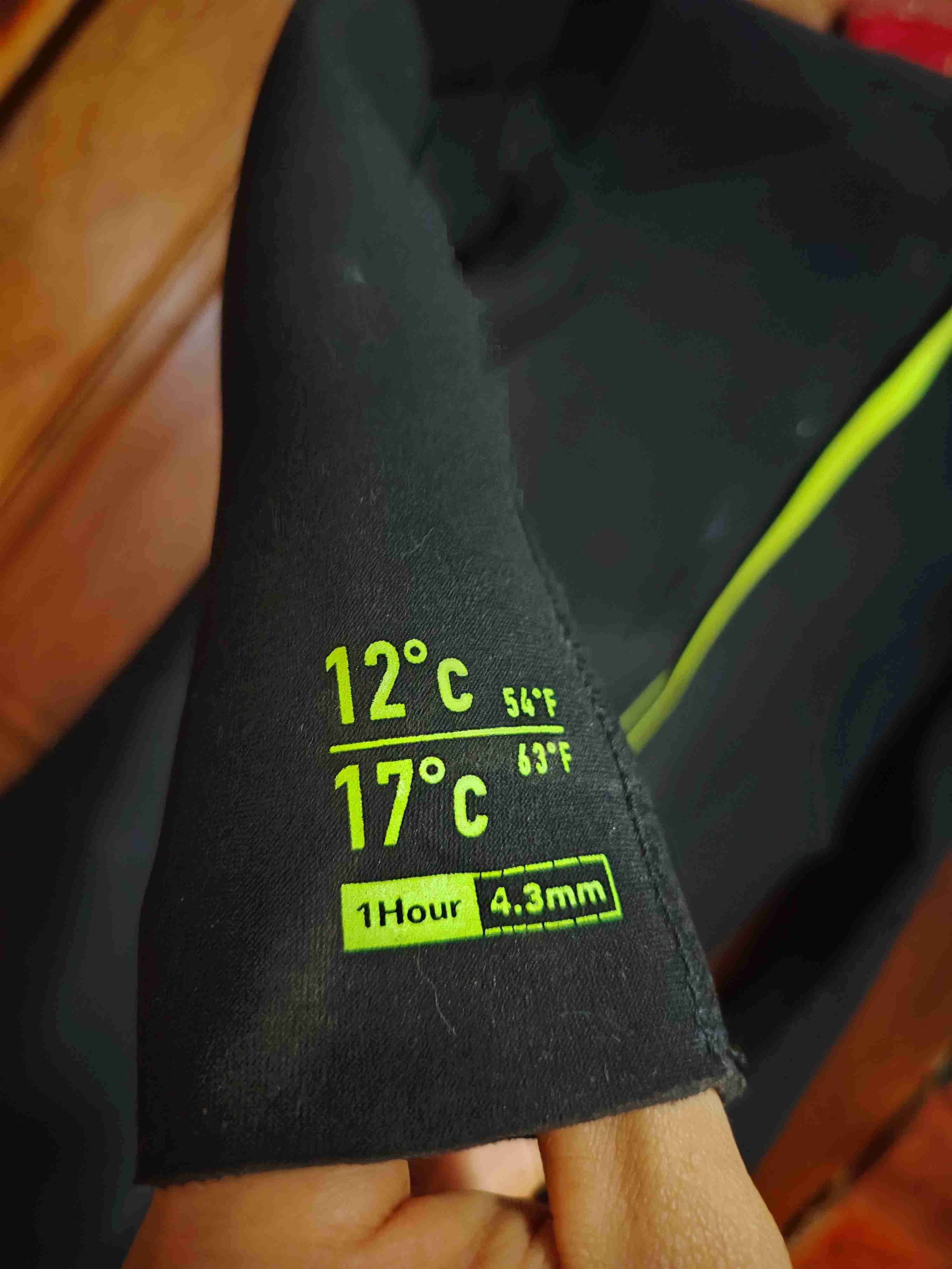 Traje de neopreno negro Olaian - miniatura 3