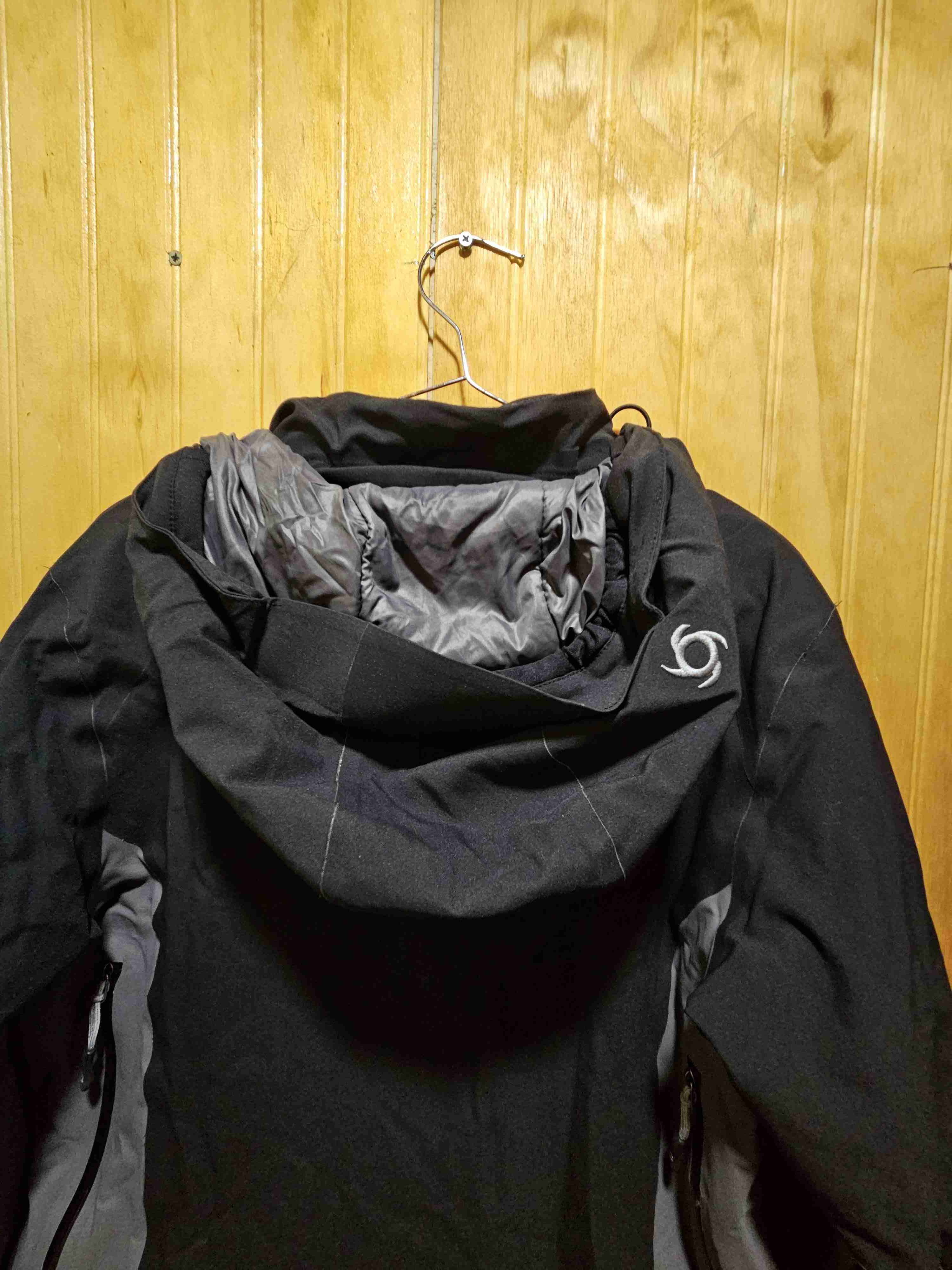 Chaqueta impermeable negra Doite mujer - miniatura 5