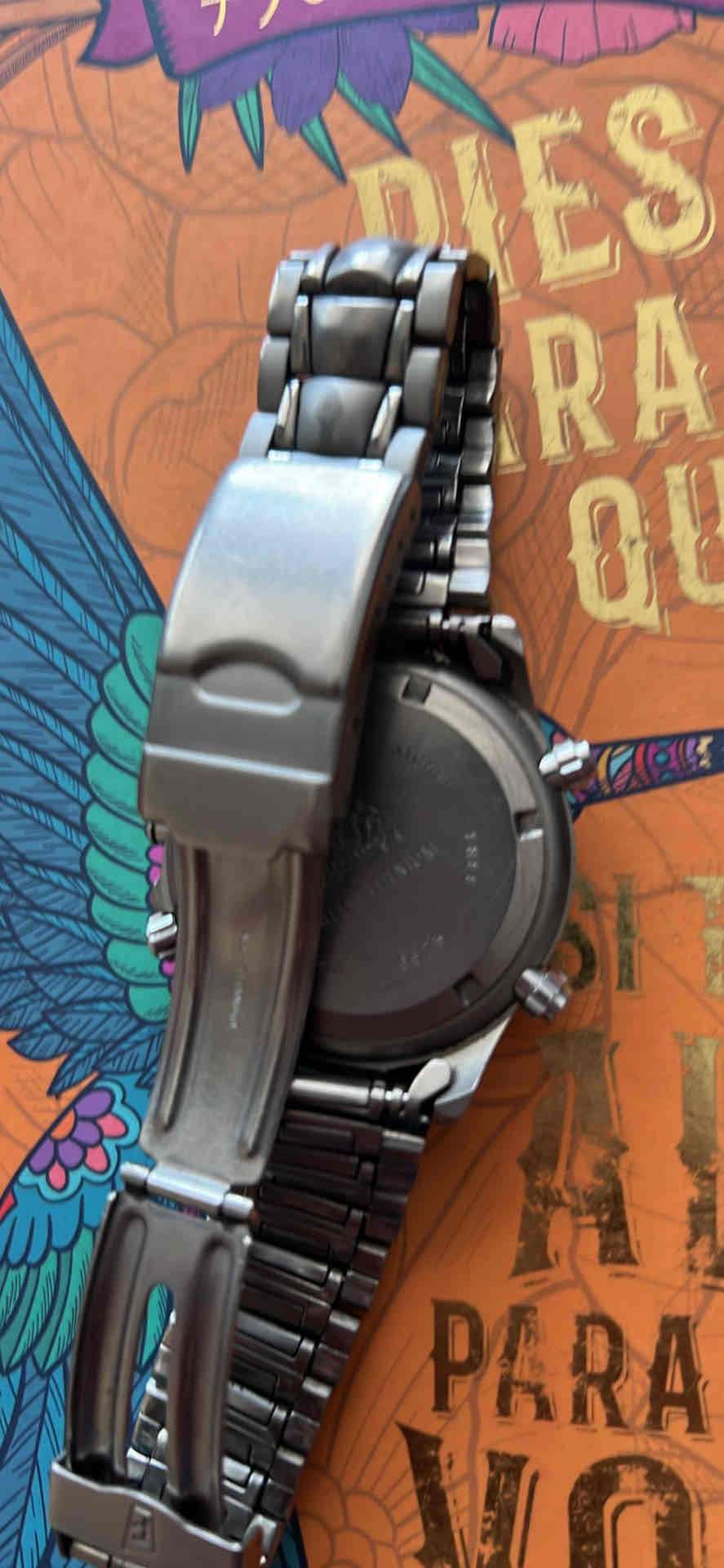 Reloj acero dial amarillo Festina - miniatura 6