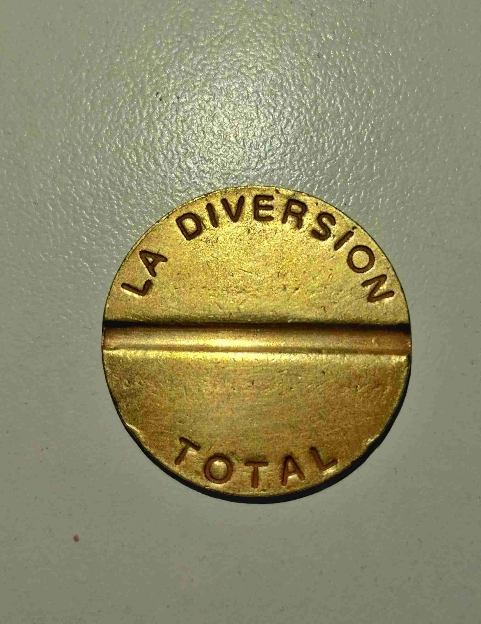 Ficha de bronce 'La Diversión Total' Fantasilandia - miniatura 1