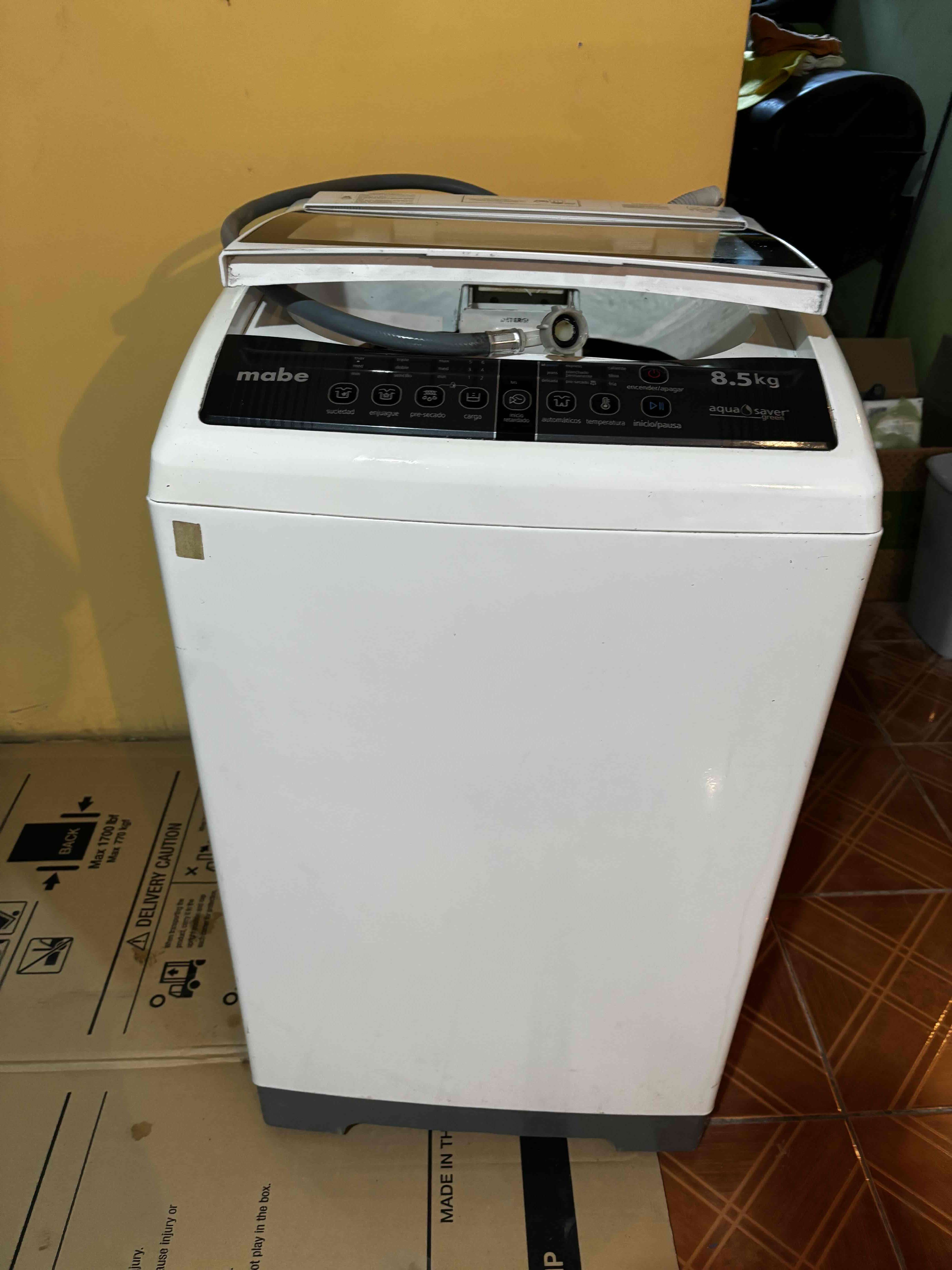 Lavadora Mabe 8.5kg Blanca - 1