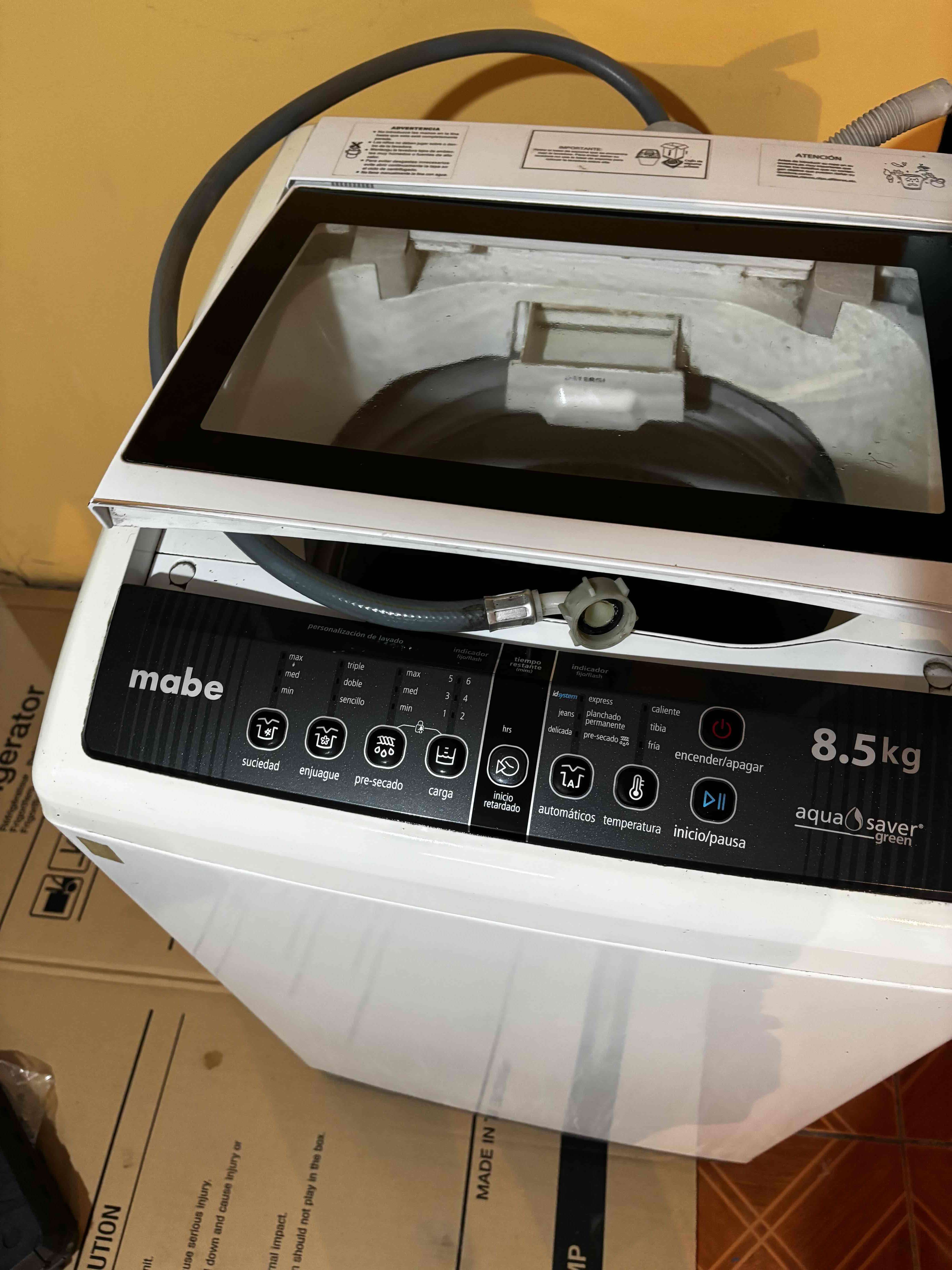 Lavadora Mabe 8.5kg Blanca - 4