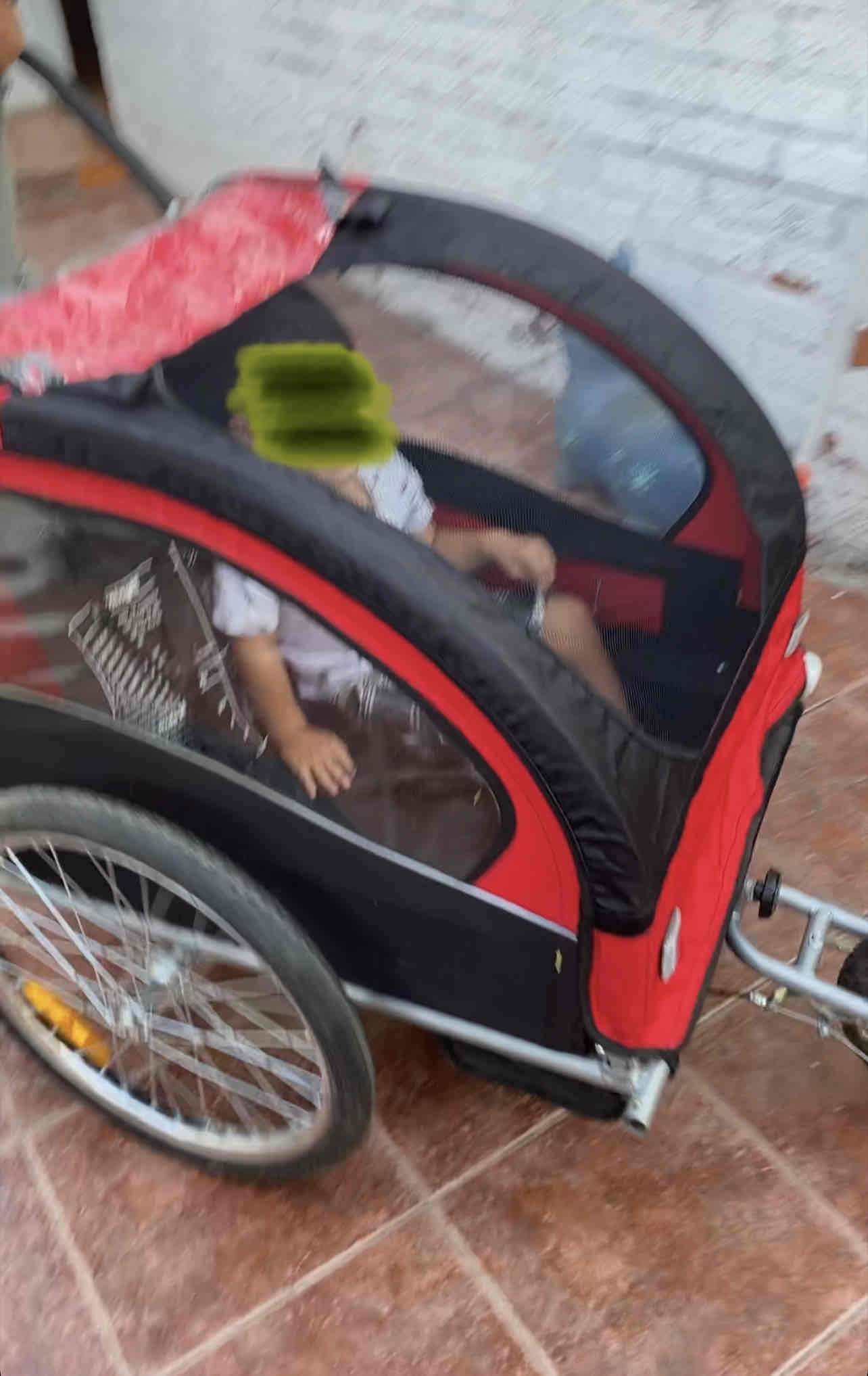 Carro de arrastre para bicicleta - miniatura 2