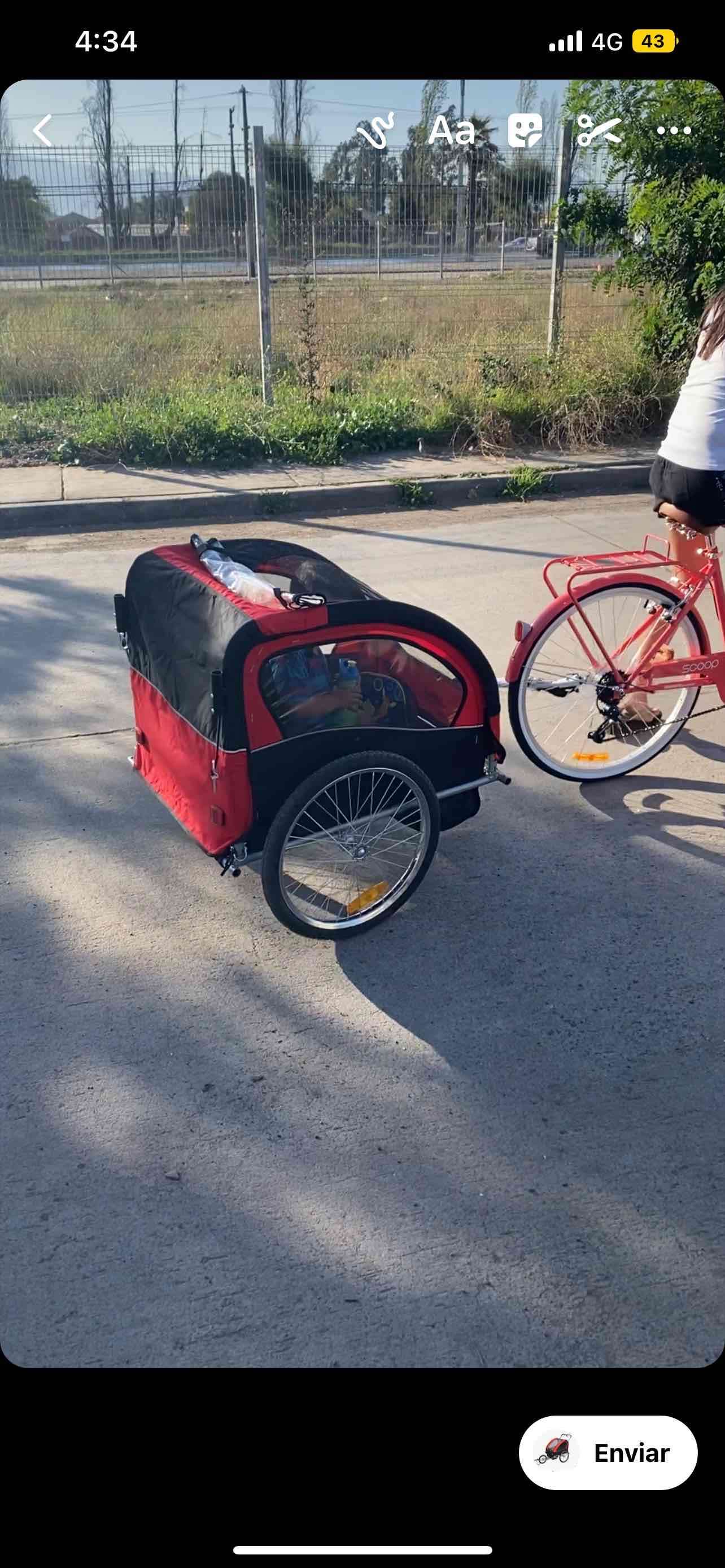 Carro de arrastre para bicicleta - miniatura 3