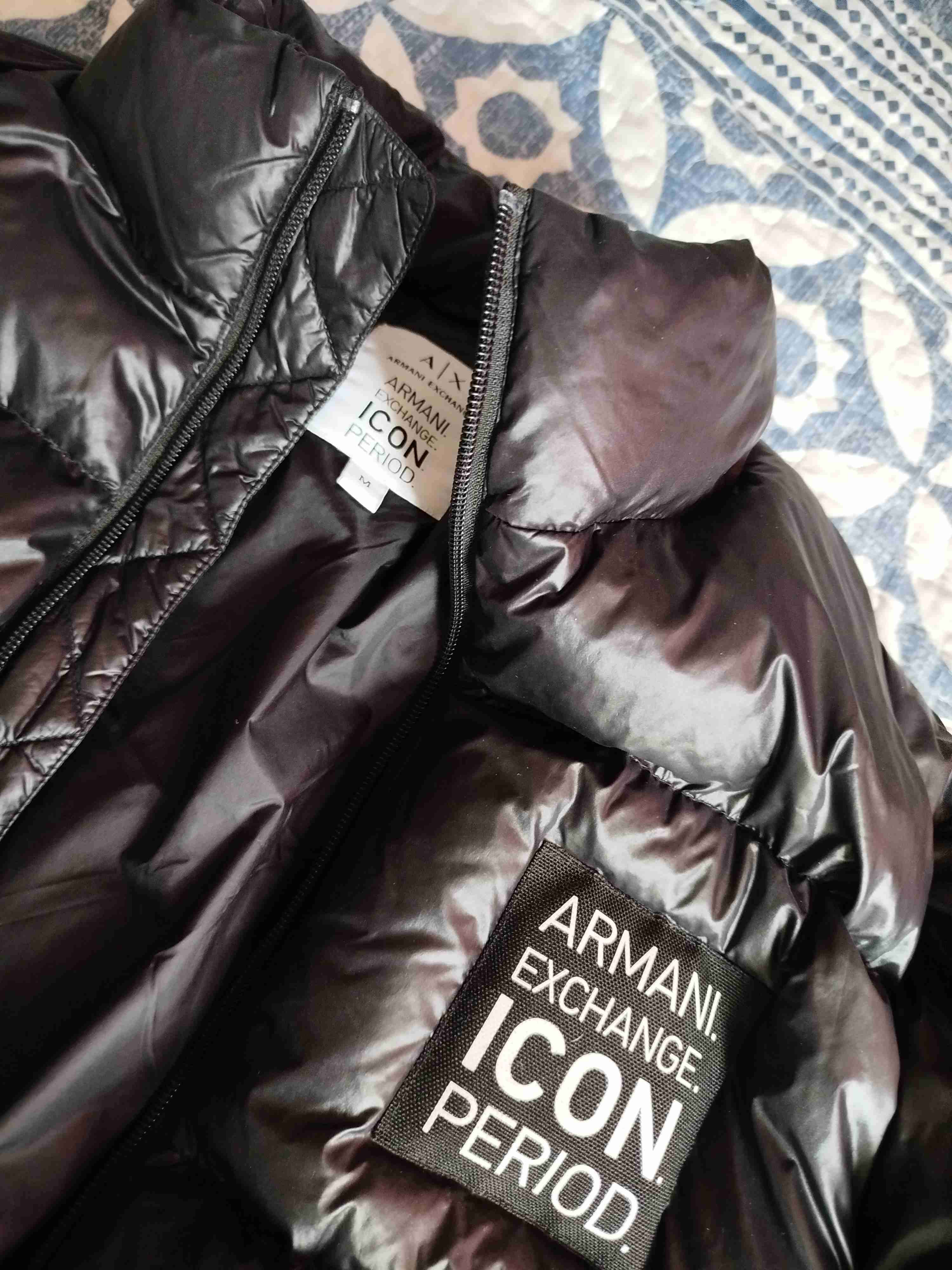 Chaqueta puffer negra Armani Exchange - 2