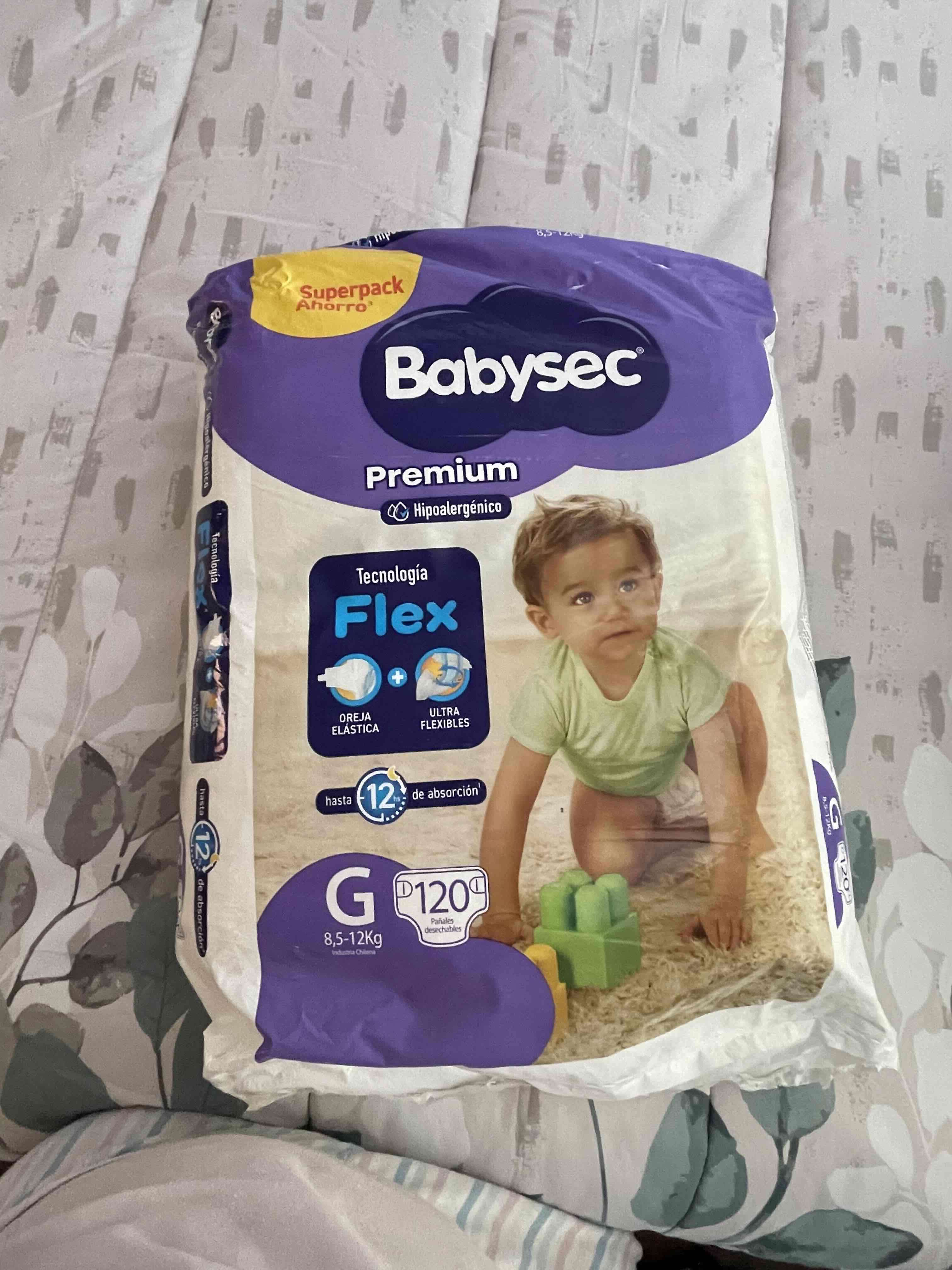 Pañales Babysec Premium Talla G