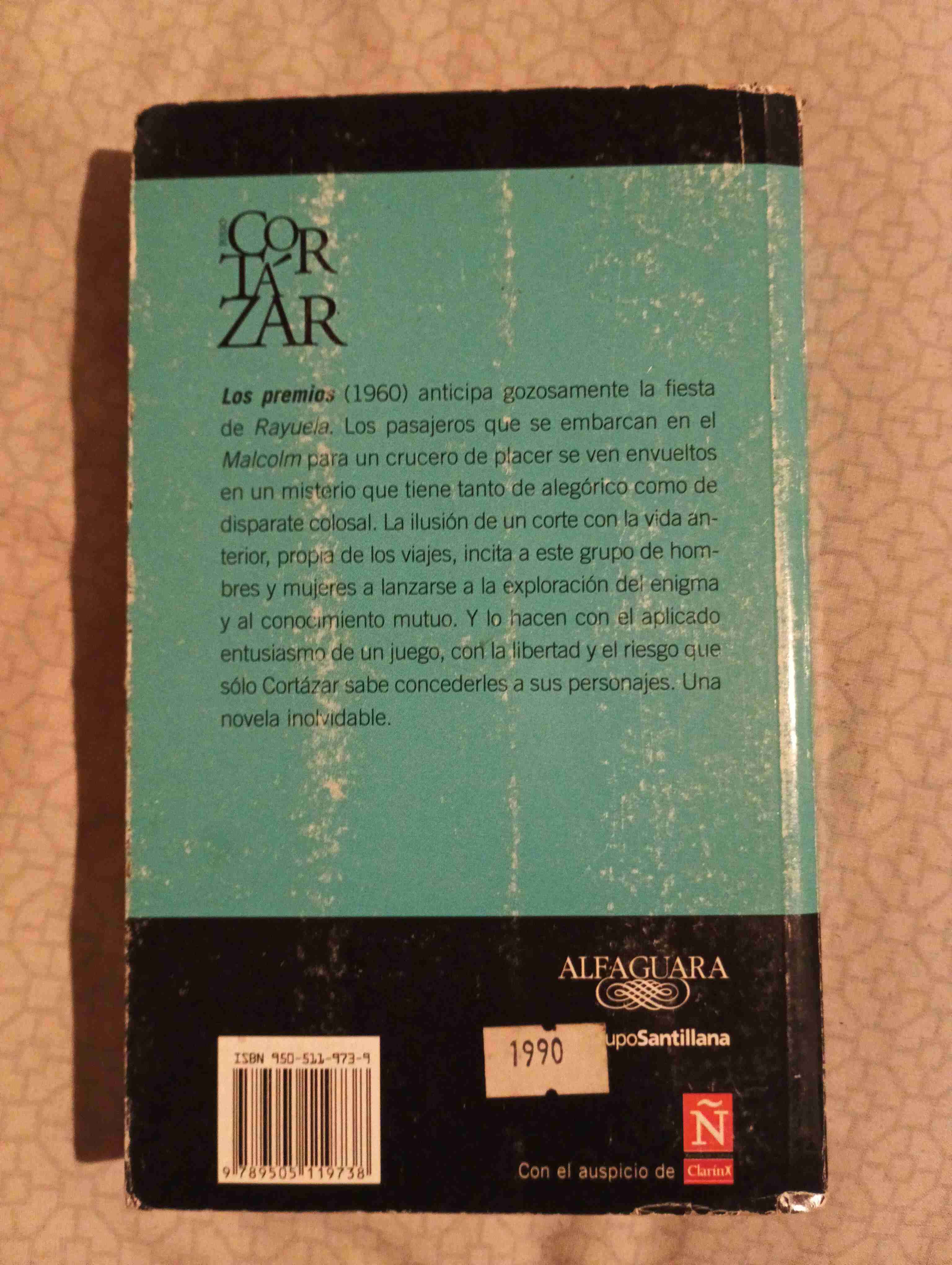 Libro "Los Premios" de Cortázar - miniatura 3