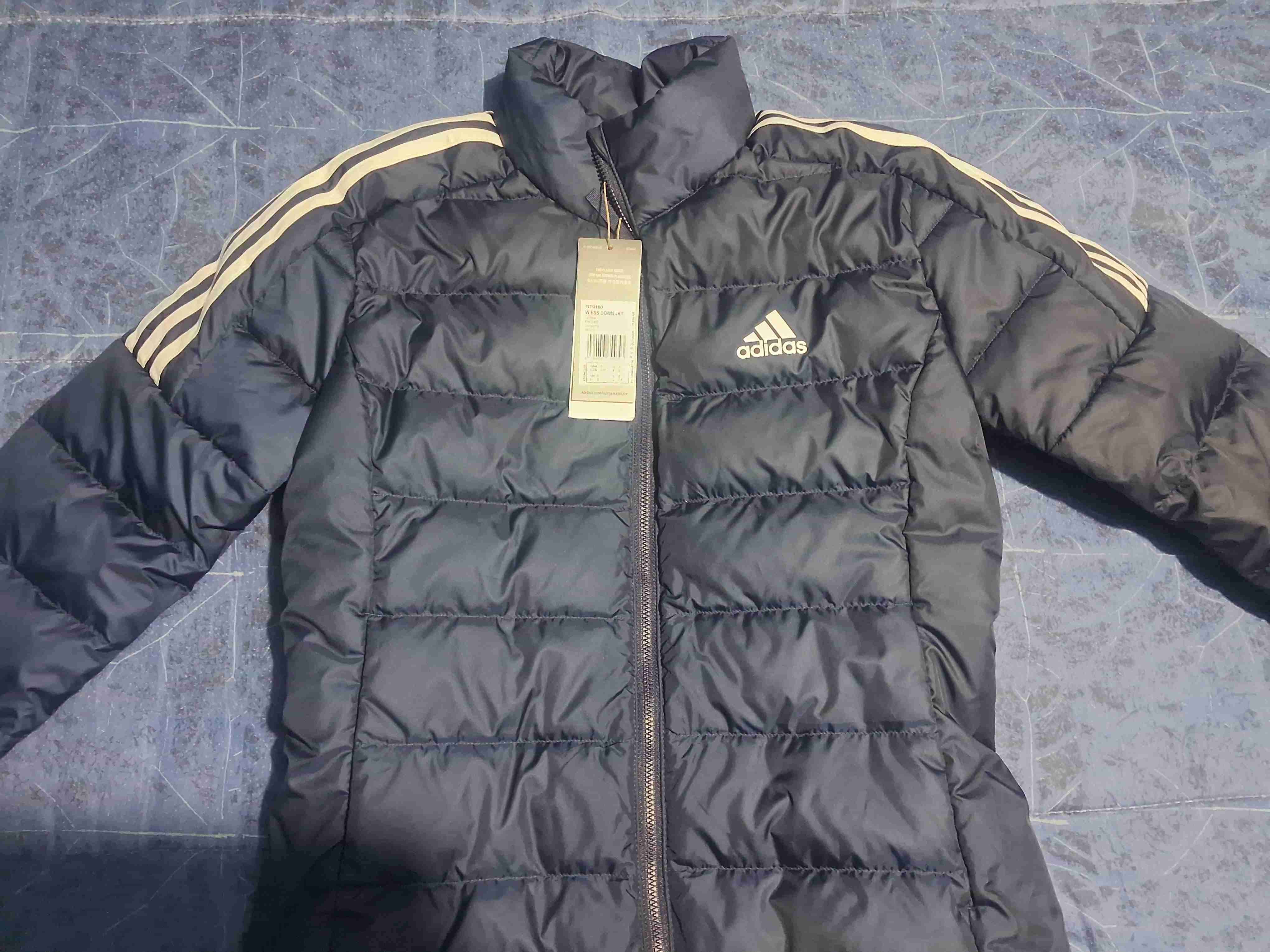 Chaqueta acolchada azul Adidas de mujer talla S - miniatura 5