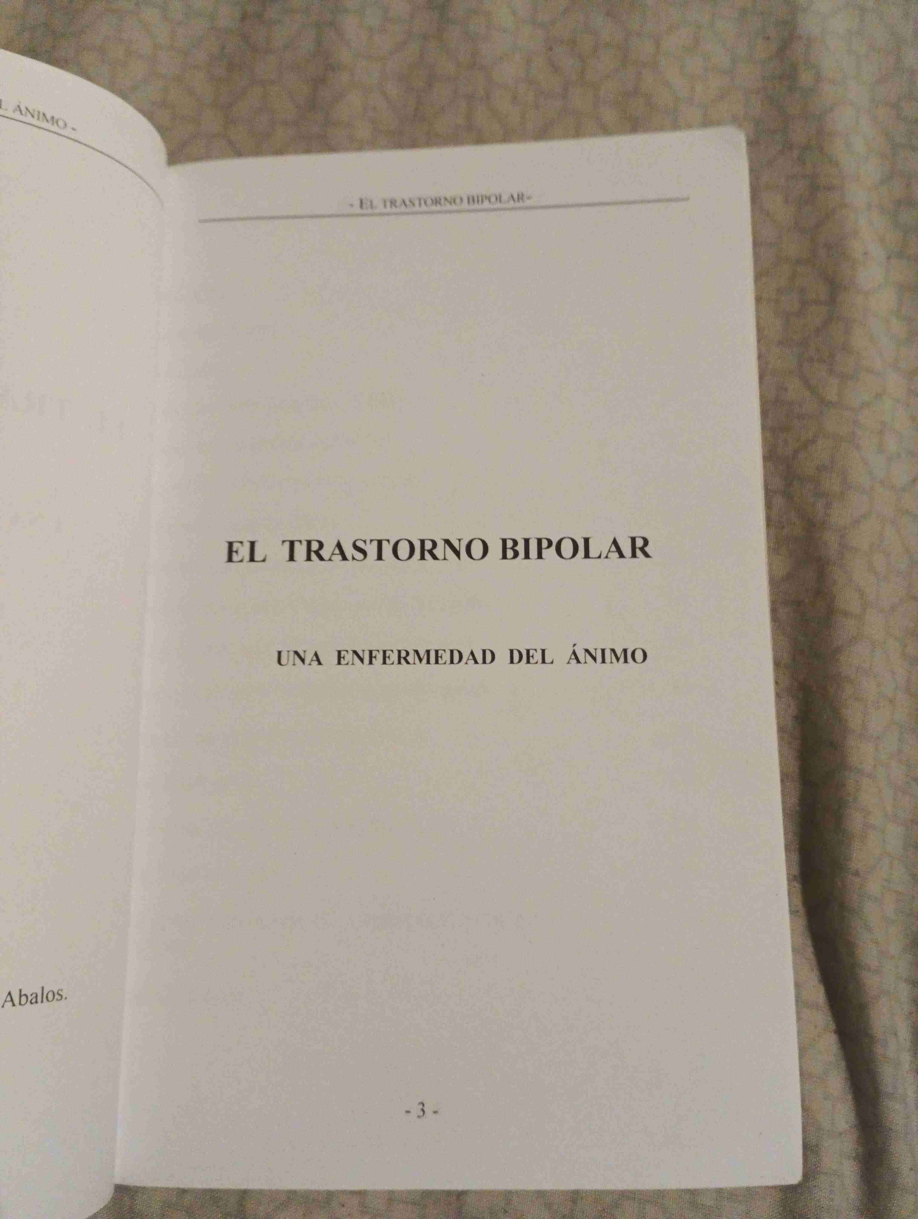 Libro El Trastorno Bipolar - 3