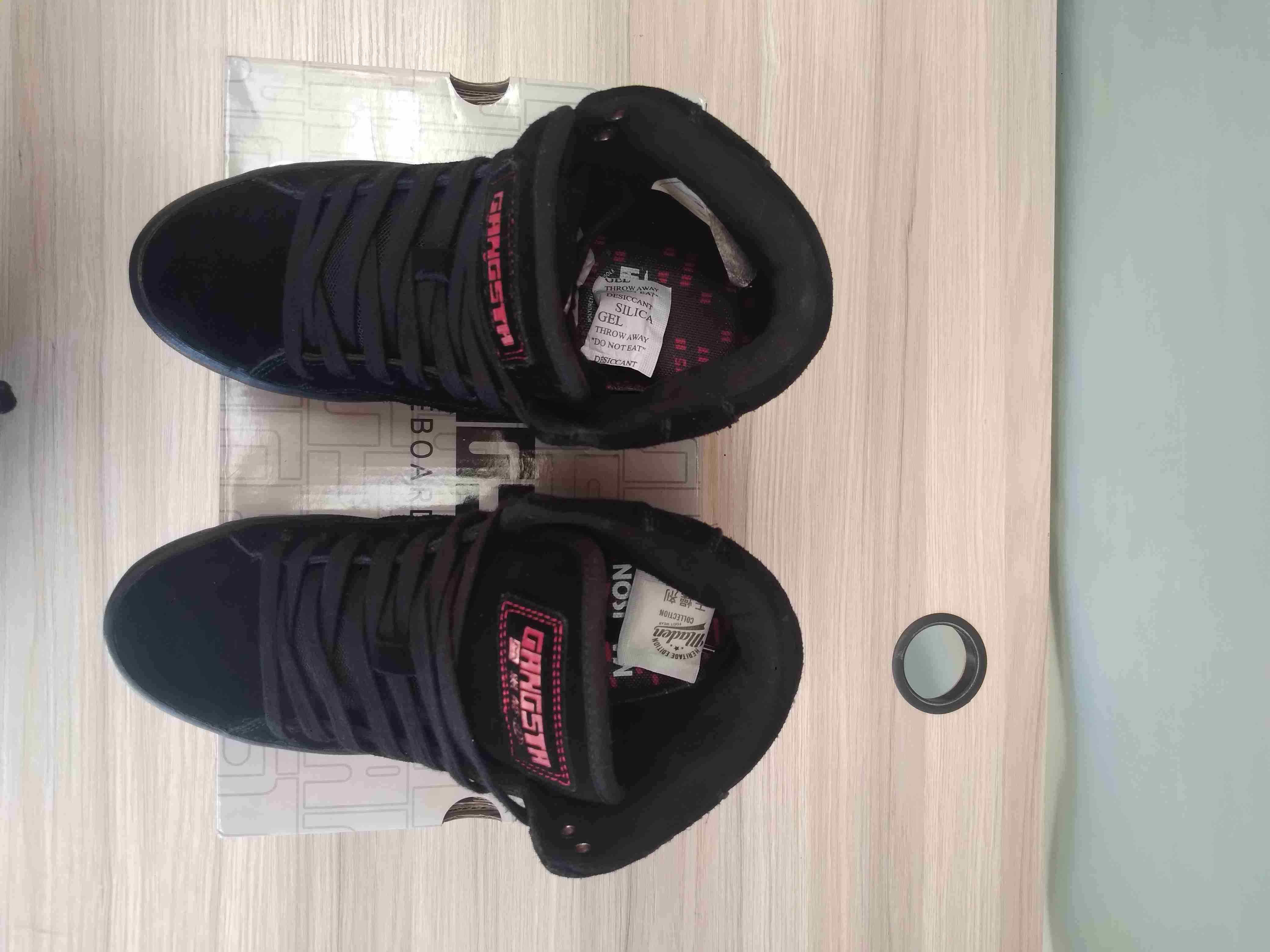 Zapatillas altas Gangsta negras - miniatura 5