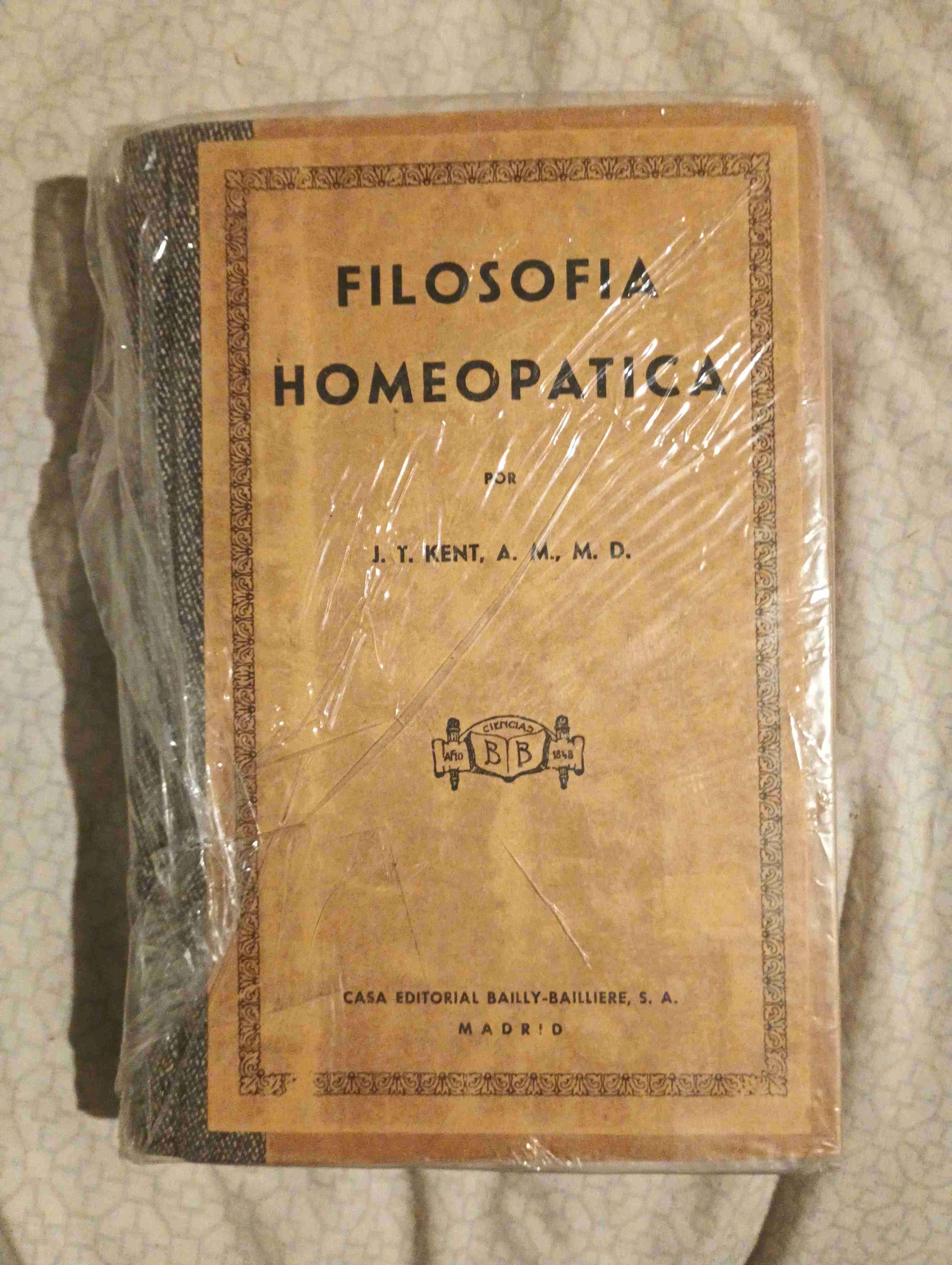 Libro Filosofía Homeopática - 1