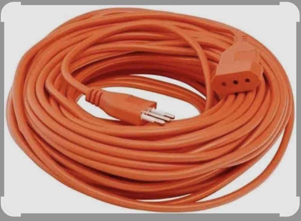 Extensión eléctrica naranja 30 mt - 1