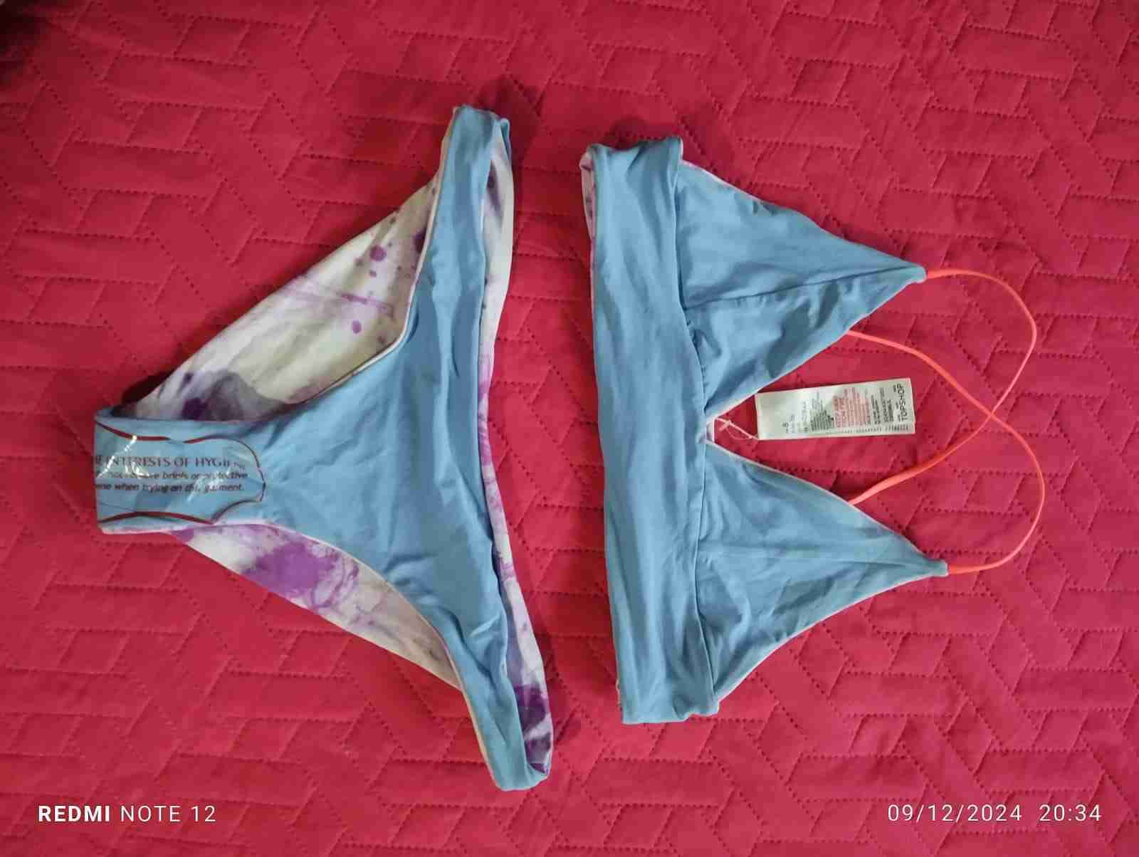 Bikini Top Shop tie-dye morado nuevo - miniatura 2