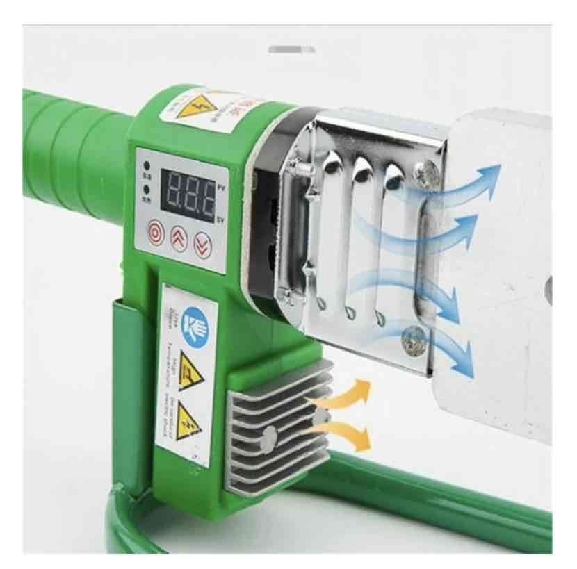 Soldador de plásticos verde (termofusora) - miniatura 5