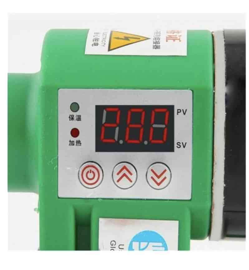 Soldador de plásticos verde (termofusora) - miniatura 6