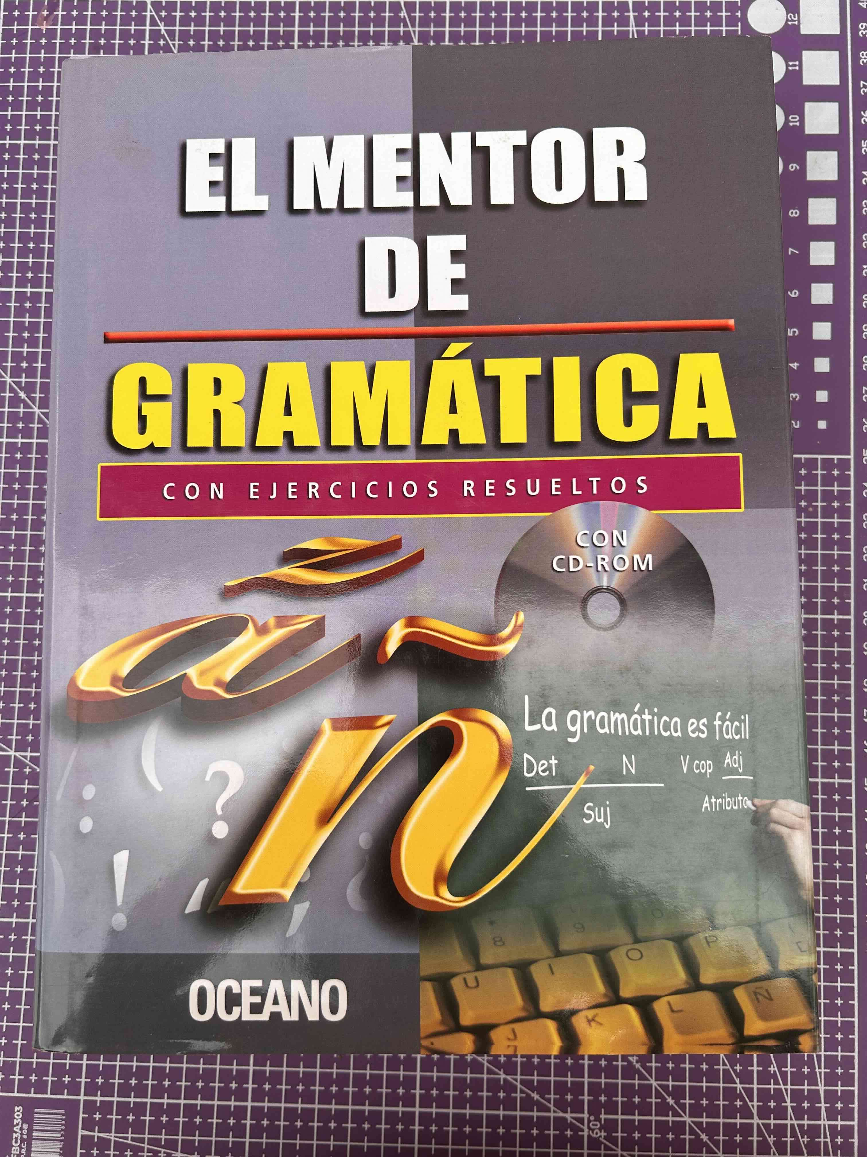 Libro El Mentor de Gramática