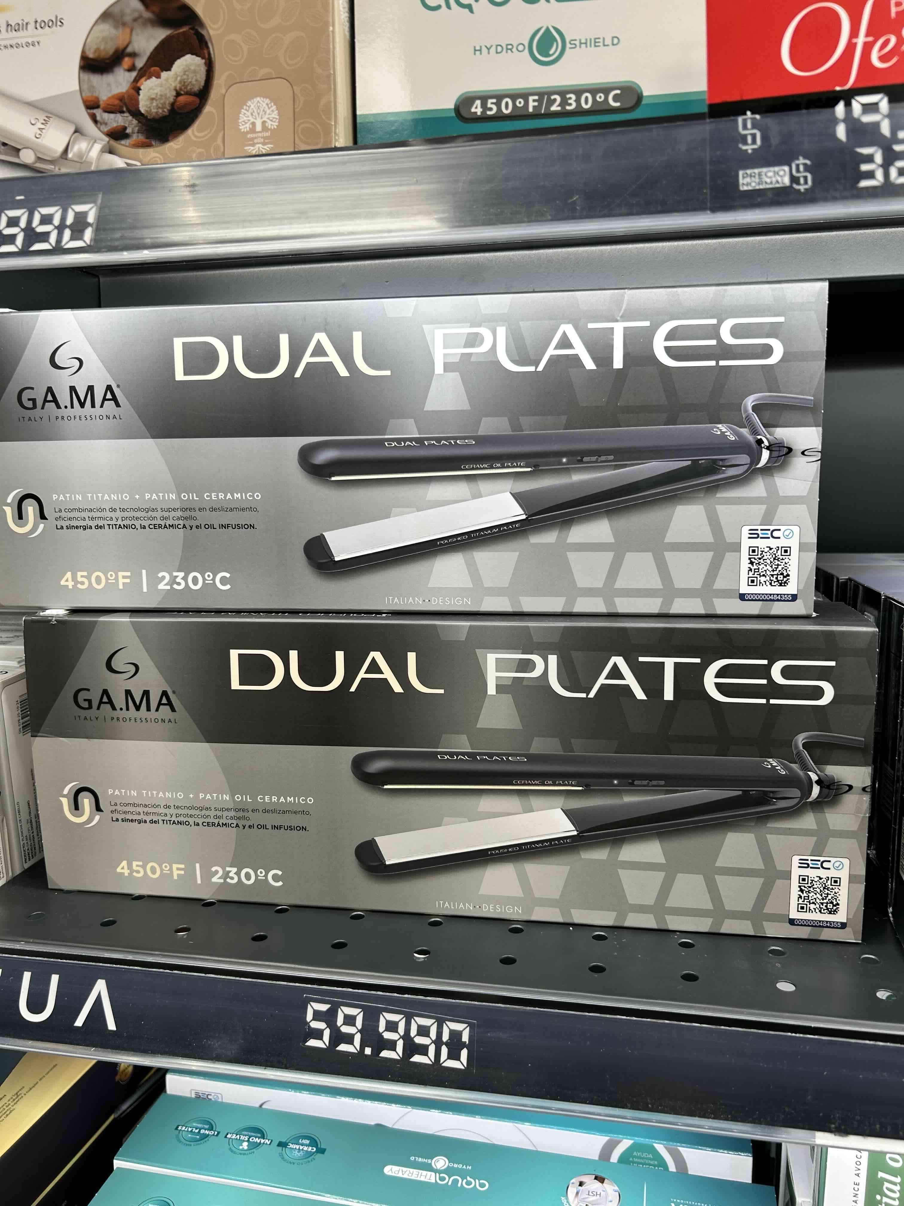 Plancha de pelo Gama Dual Plates - 4