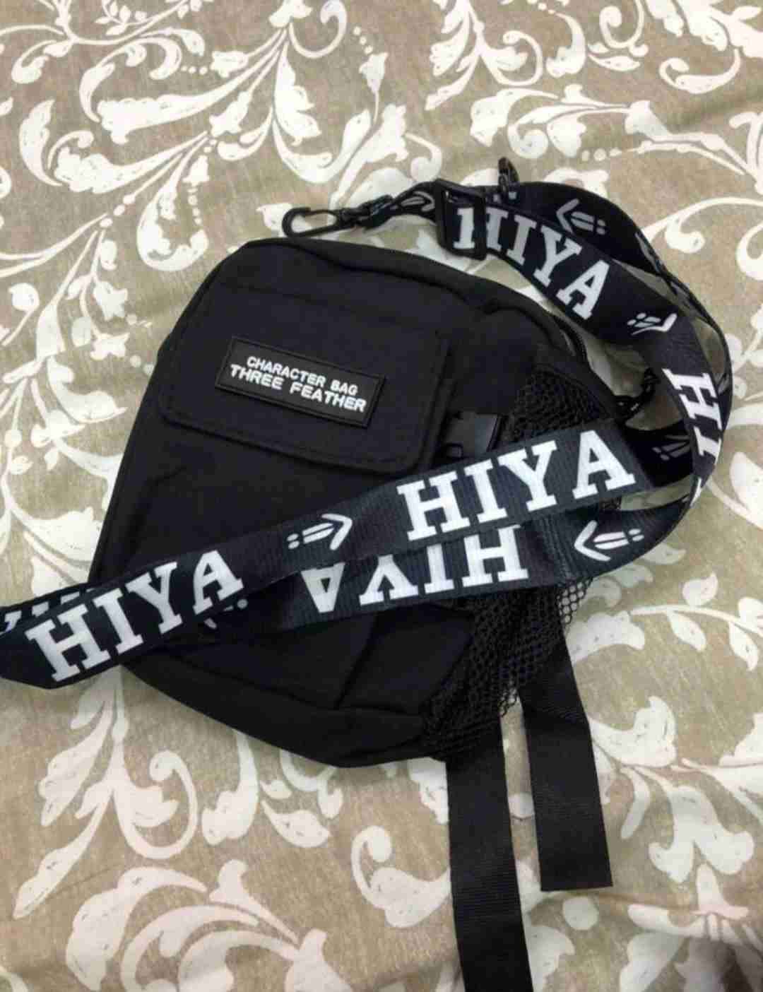 Bolso Bandolera Negro Unisex - miniatura 3