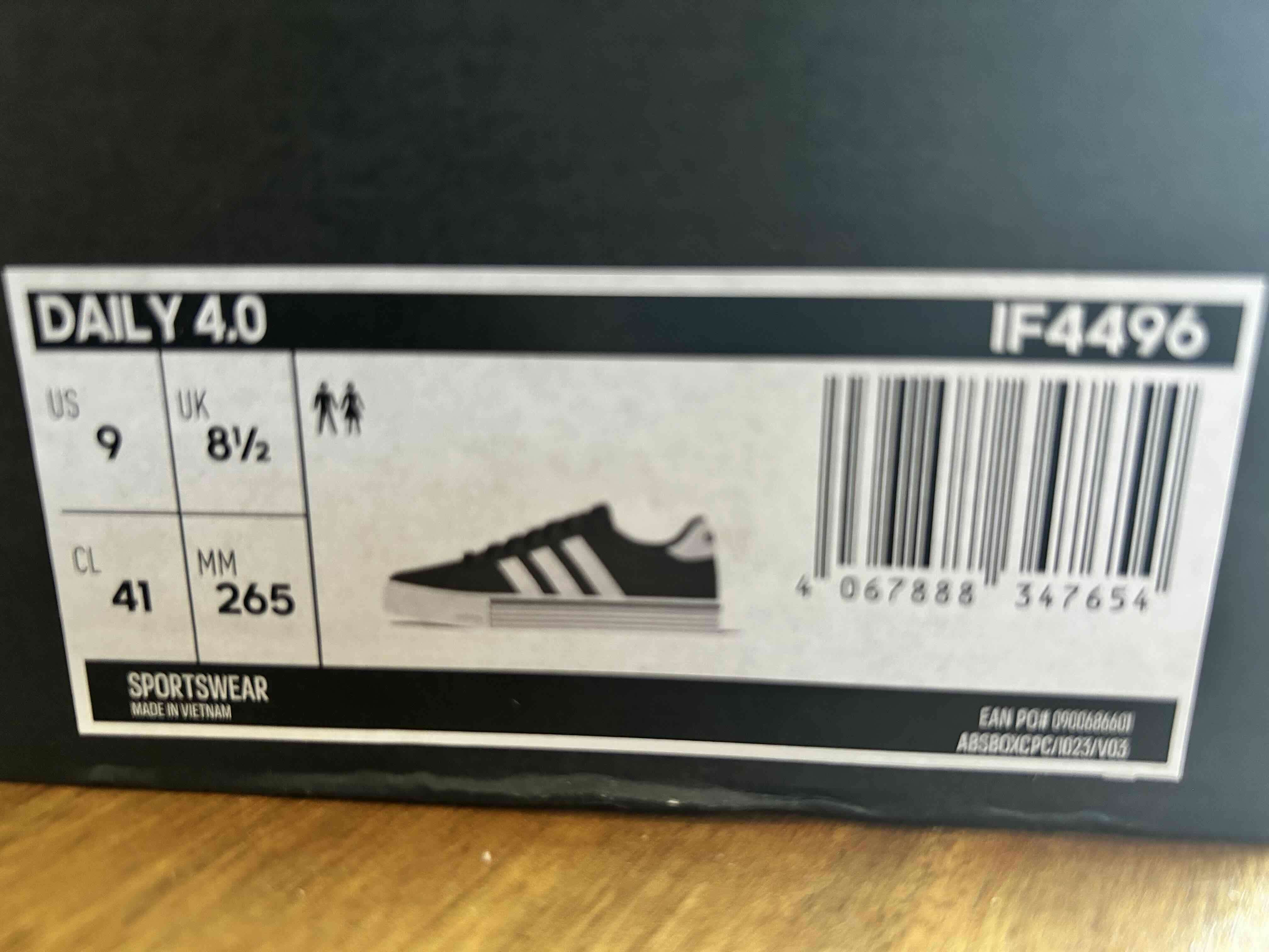 Zapatillas Adidas Daily 4.0 negras - 5