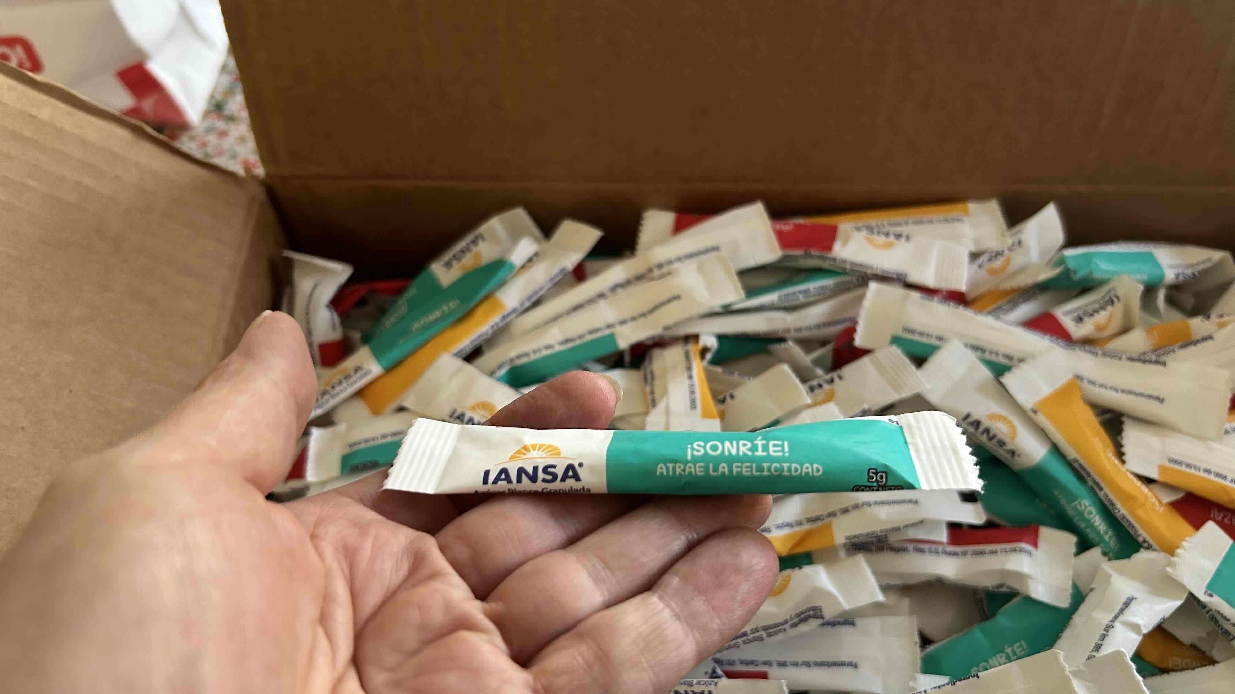 Sobres de azúcar blanca IANSA - 2