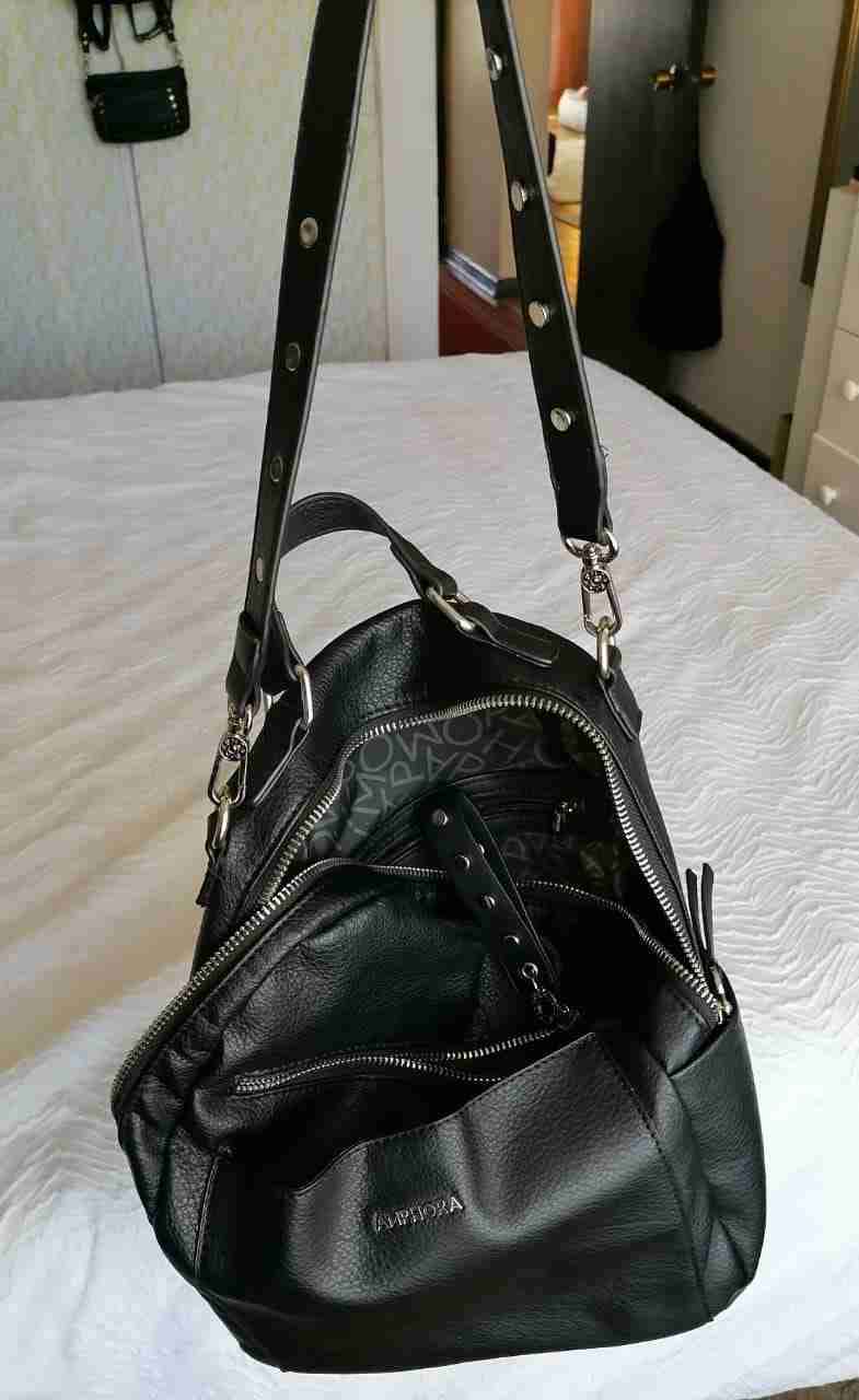 Mochila Negra Amphora - 4