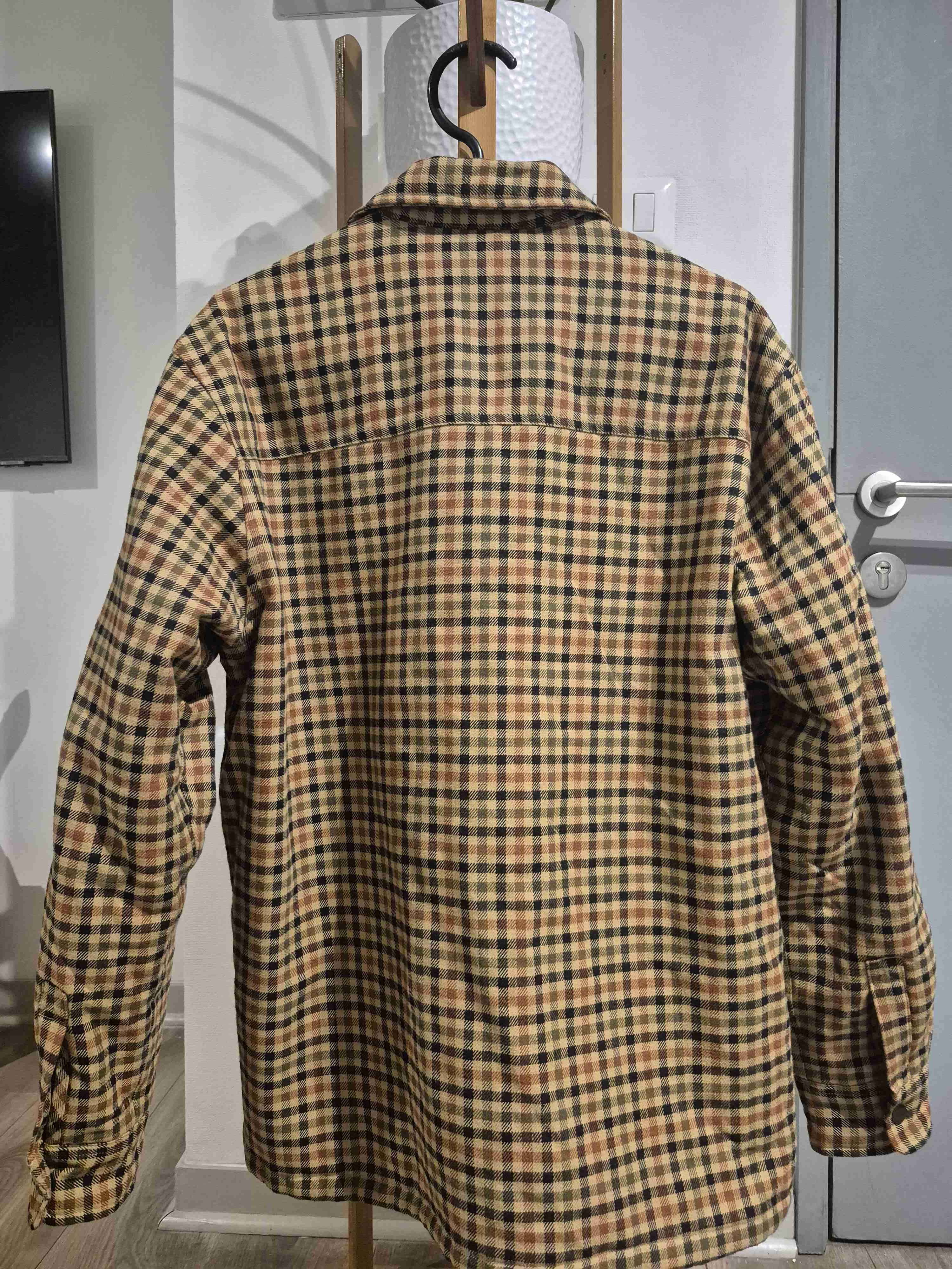 Overshirt Acolchada H&M - Cuadros  talla S - miniatura 3