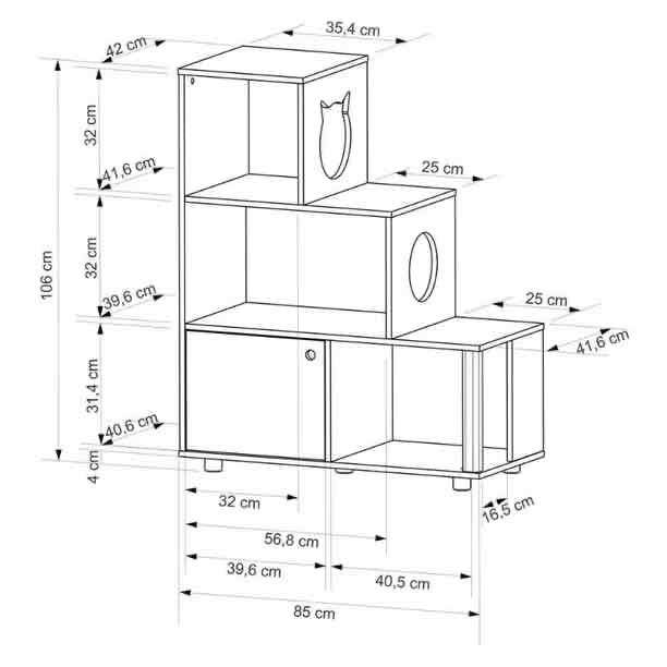 Mueble para gato - miniatura 4