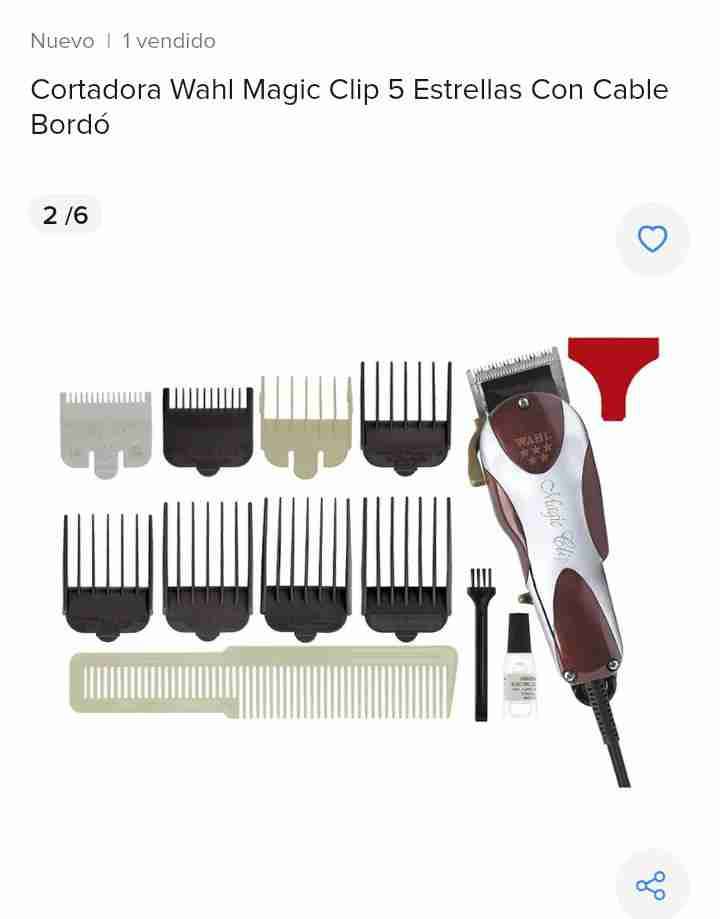 Cortadora de pelo Wahl Magic Clip - 2