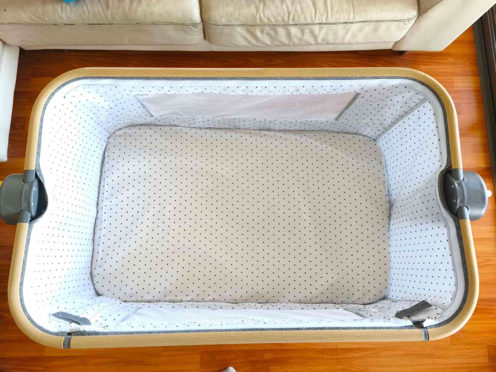 Cuna colecho gris LuBabycas - 5