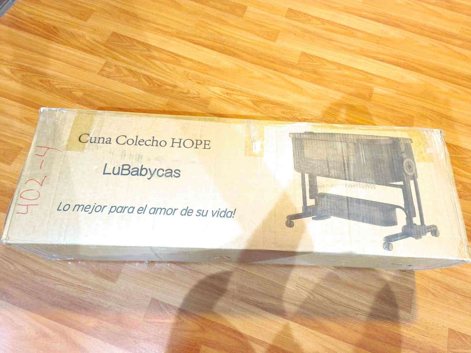 Cuna colecho gris LuBabycas - 6