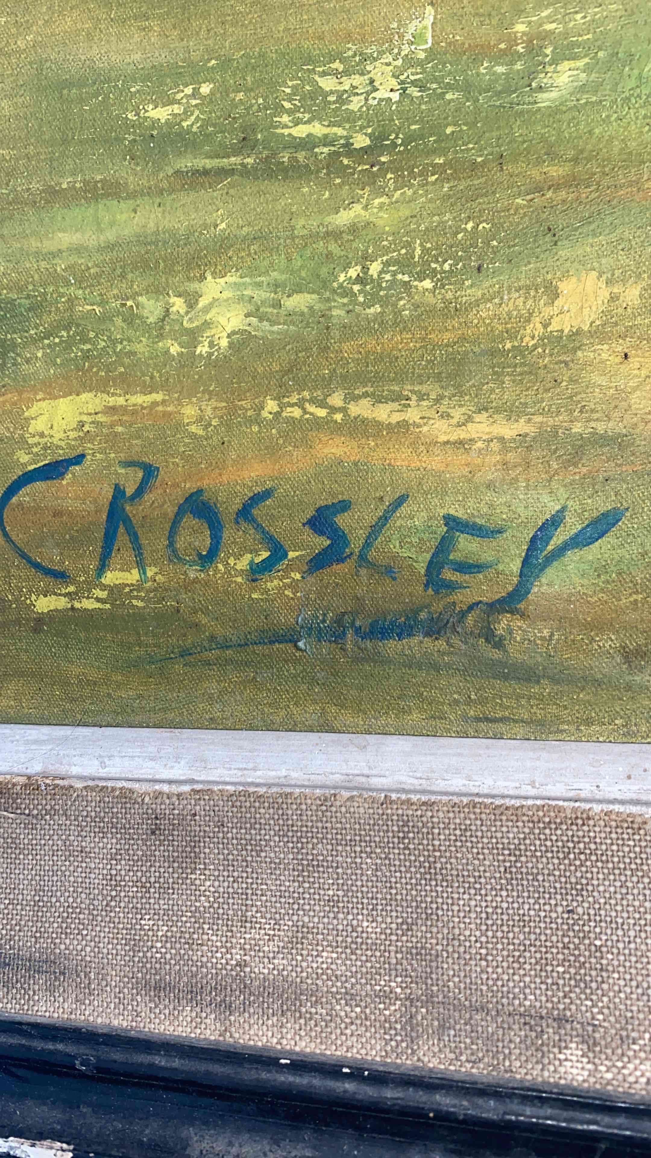 Pintura paisaje otoñal enmarcada - 2