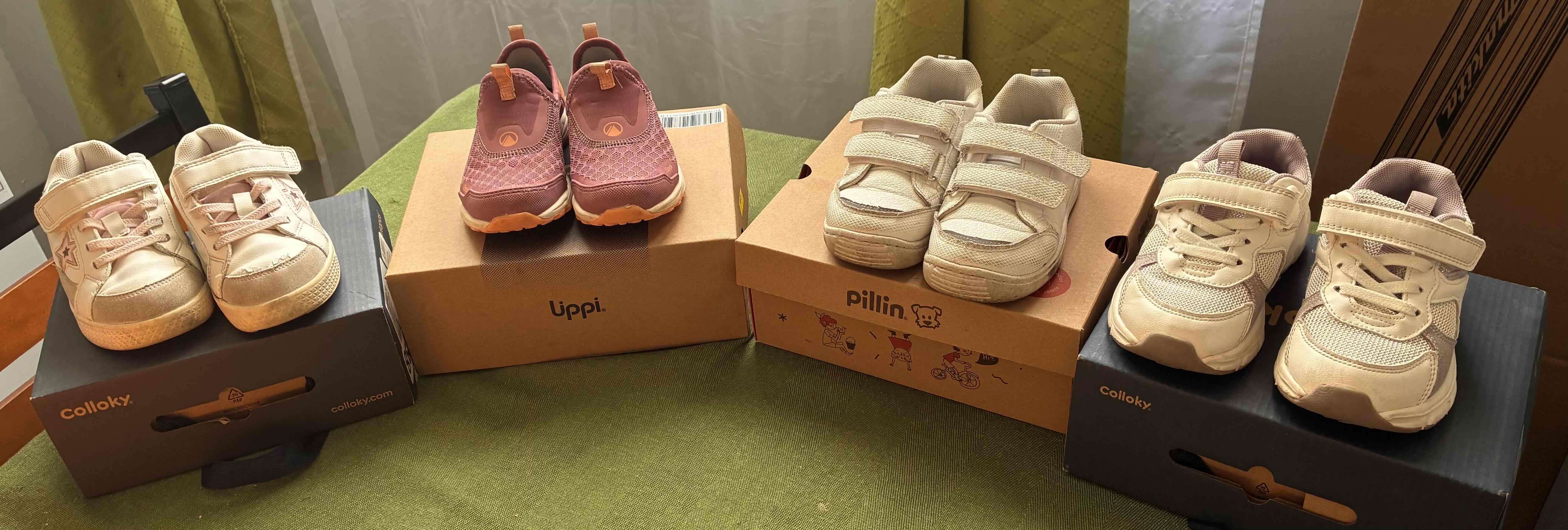 Lote de zapatillas de niña N 25/26/27 - 1