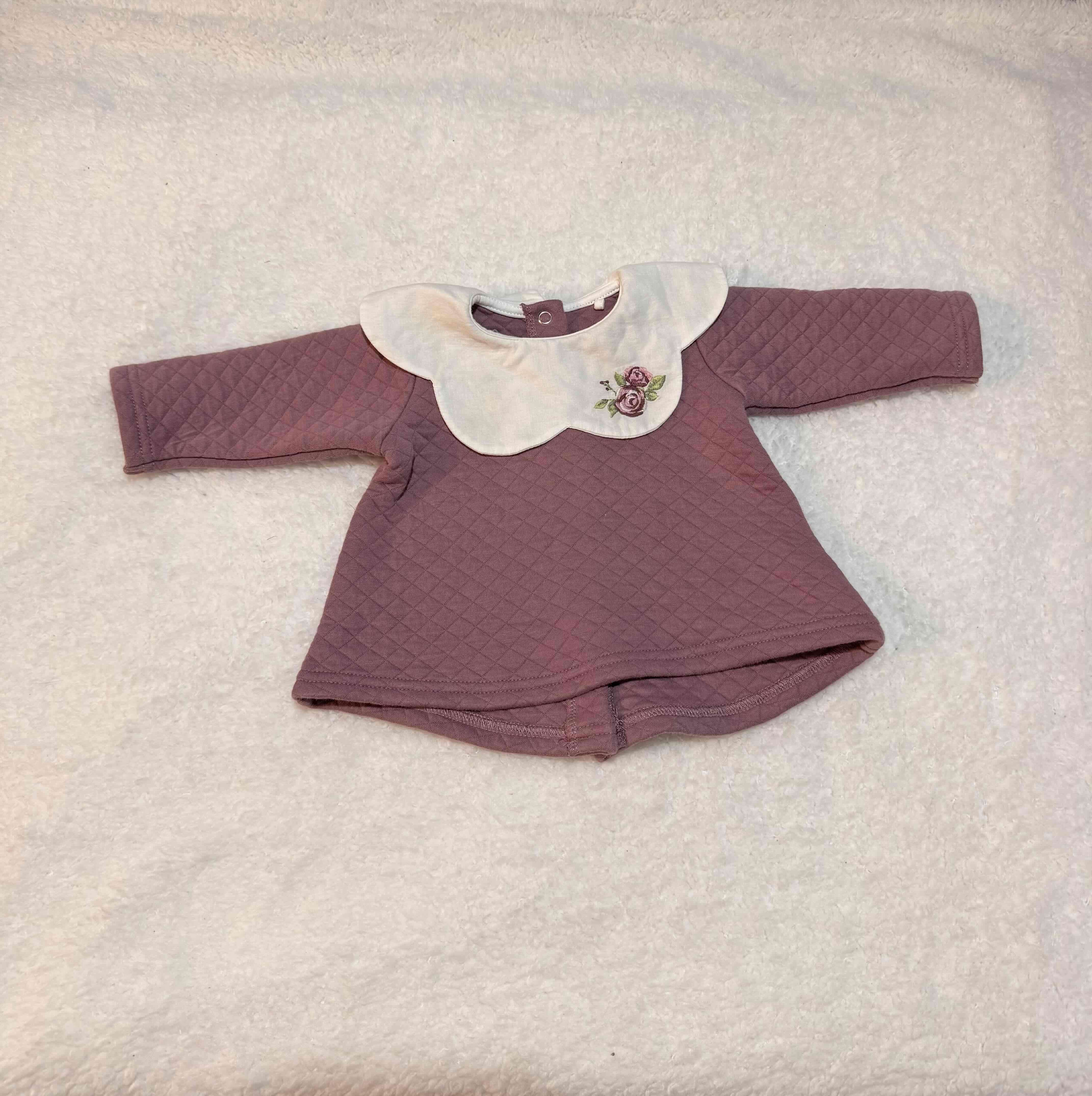 Polera bebé rosa con conejo - 2