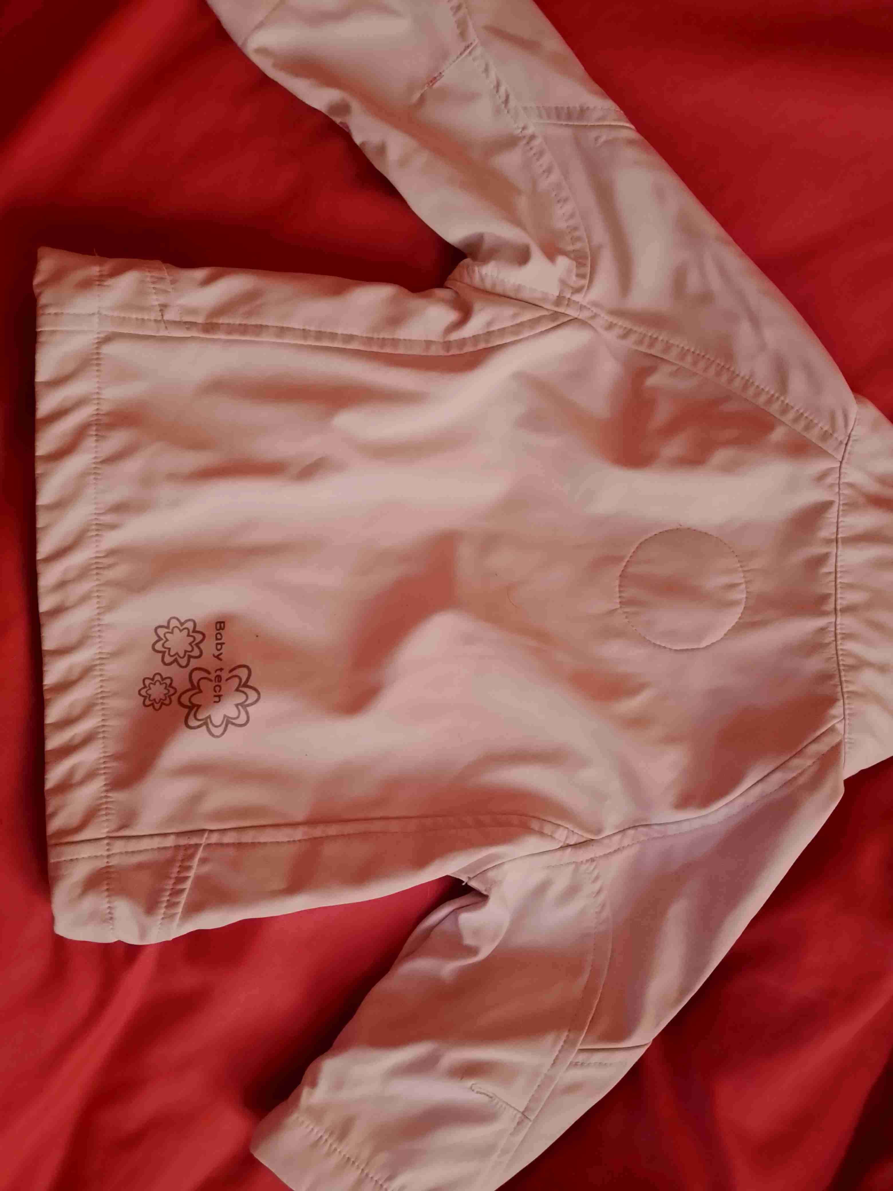 Chaqueta de bebé color beige - miniatura 3