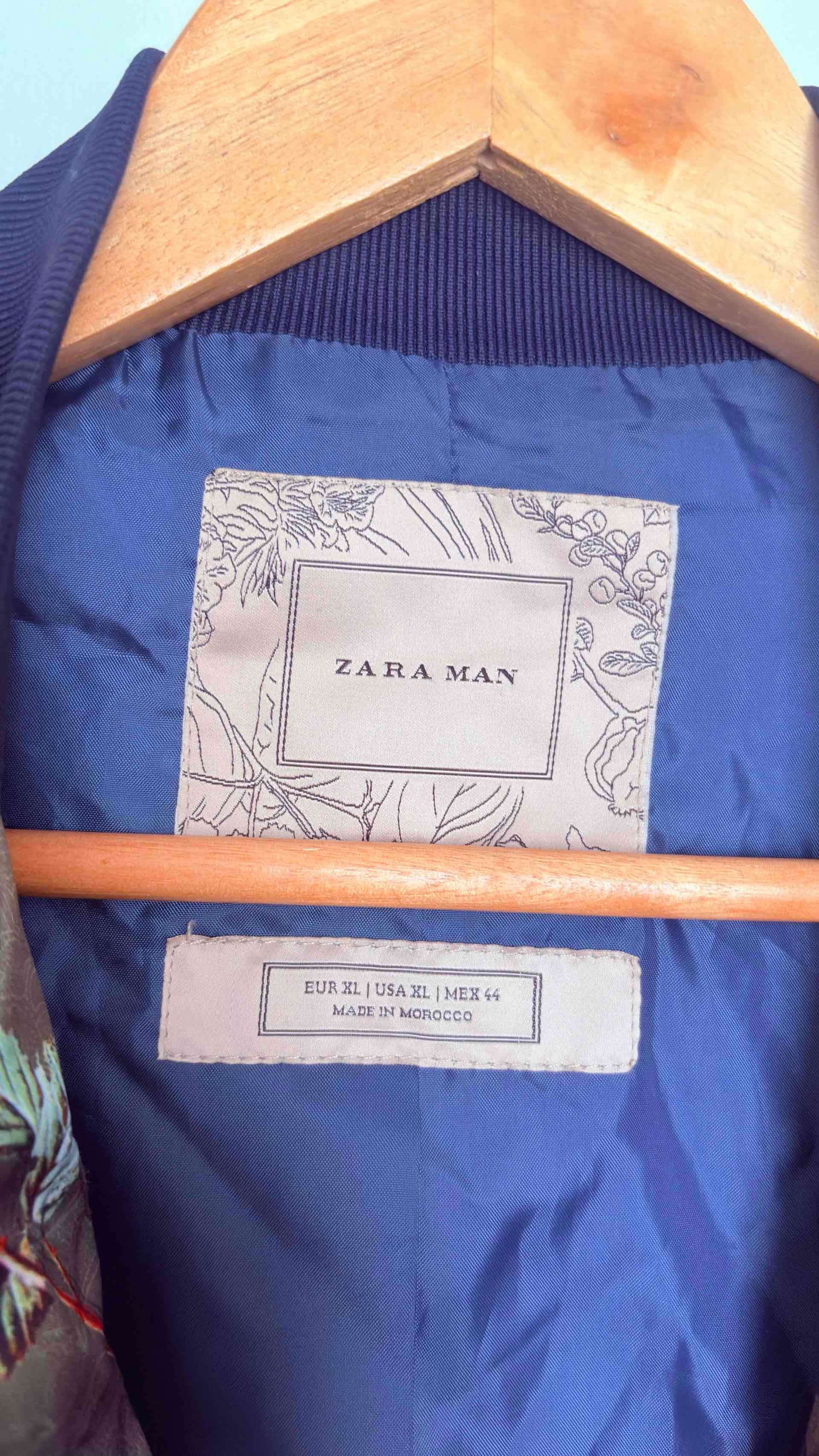 Chaqueta Zara bomber estampada floral - miniatura 3