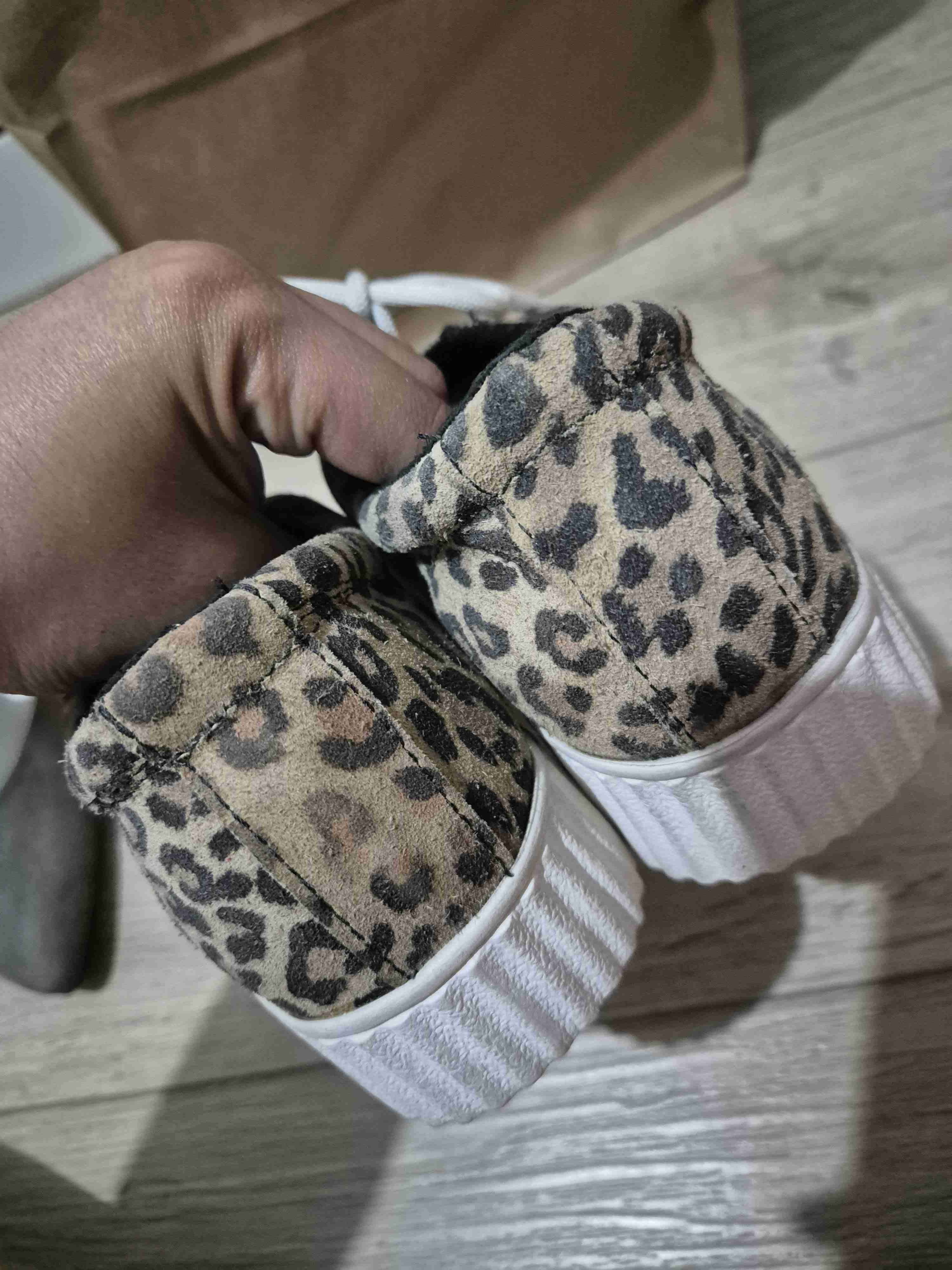 Zapatillas estampado leopardo cuero - miniatura 2