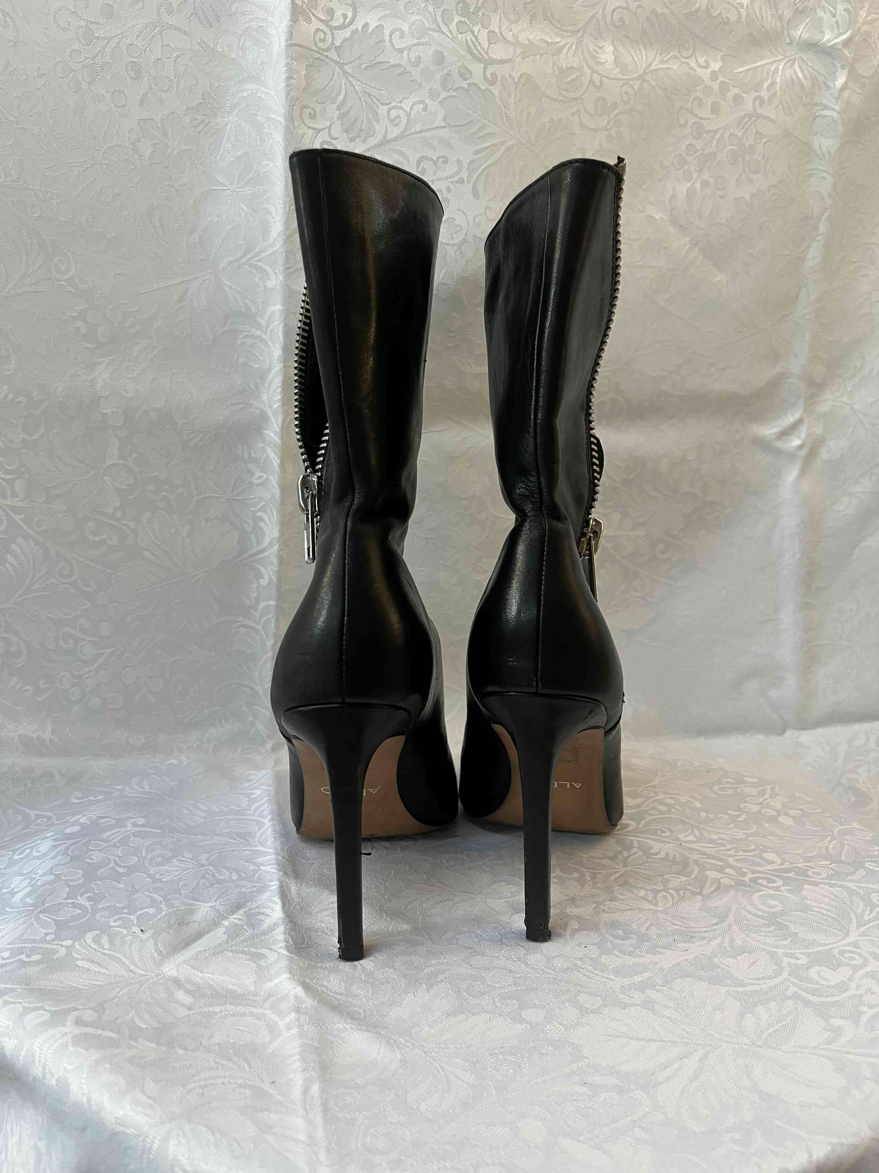 Botas negras con cierre - miniatura 3