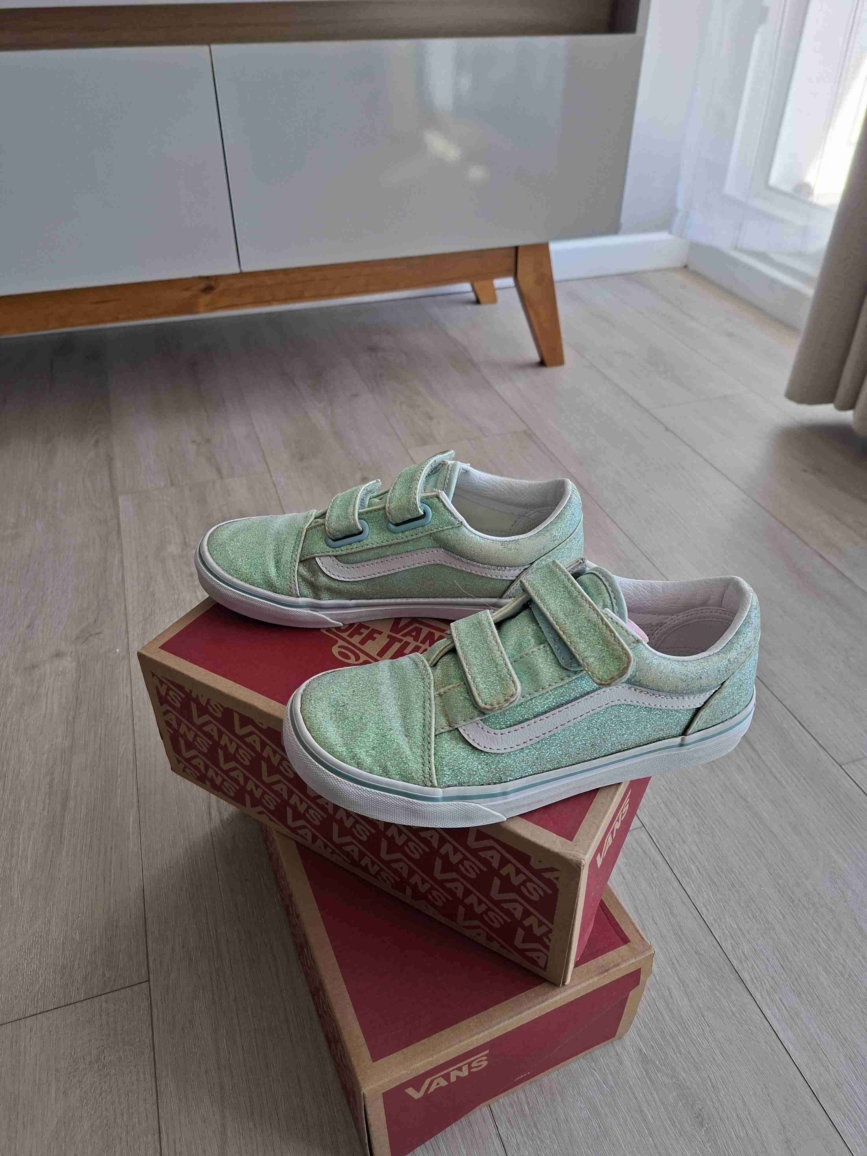 Zapatillas Old Skool V celeste - miniatura 4