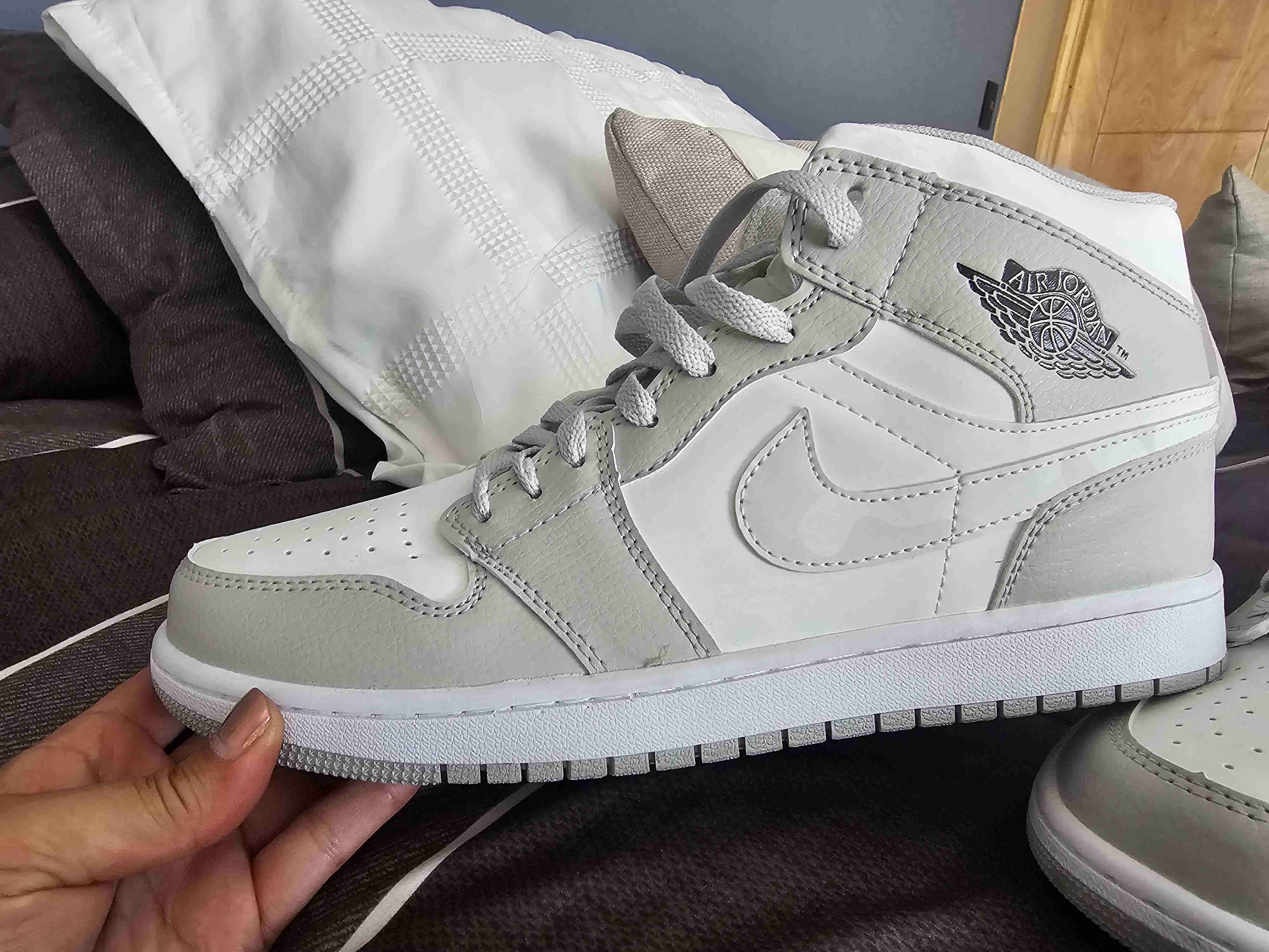 Zapatillas blancas Air Jordan - miniatura 2