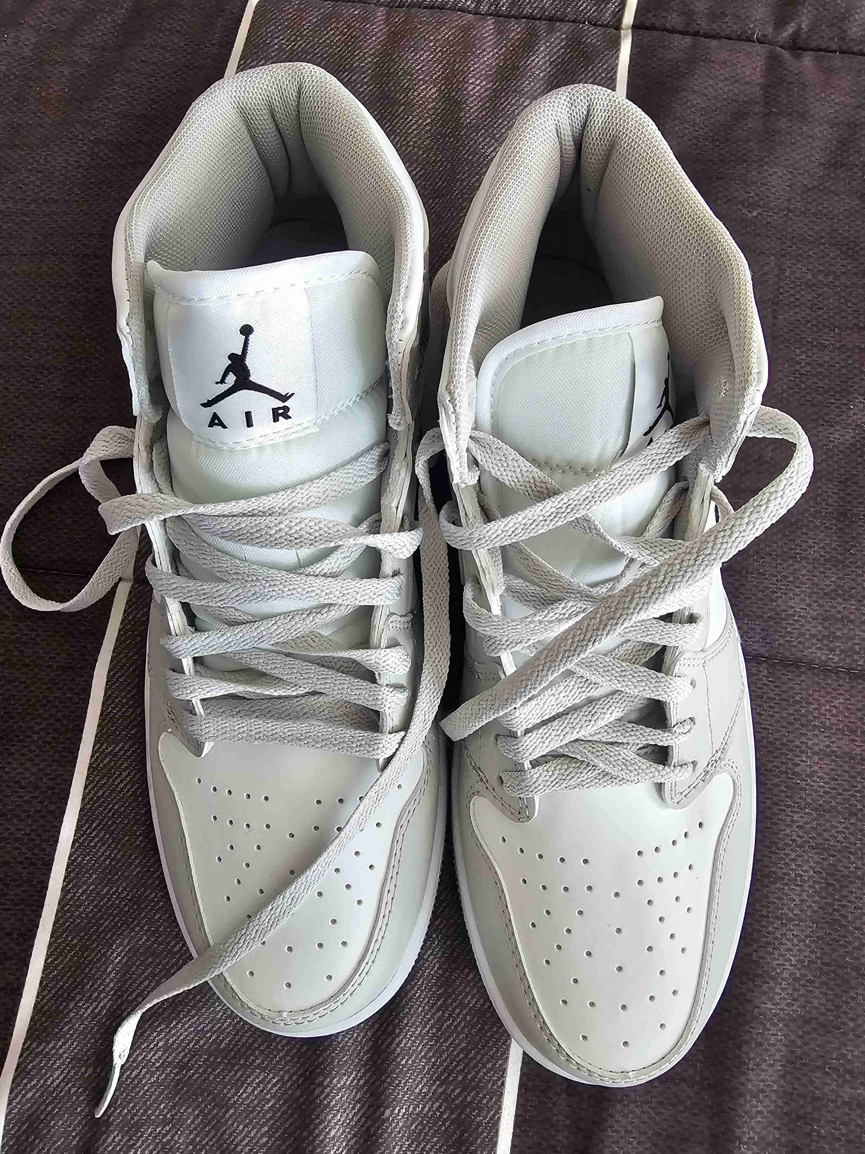 Zapatillas blancas Air Jordan - miniatura 4