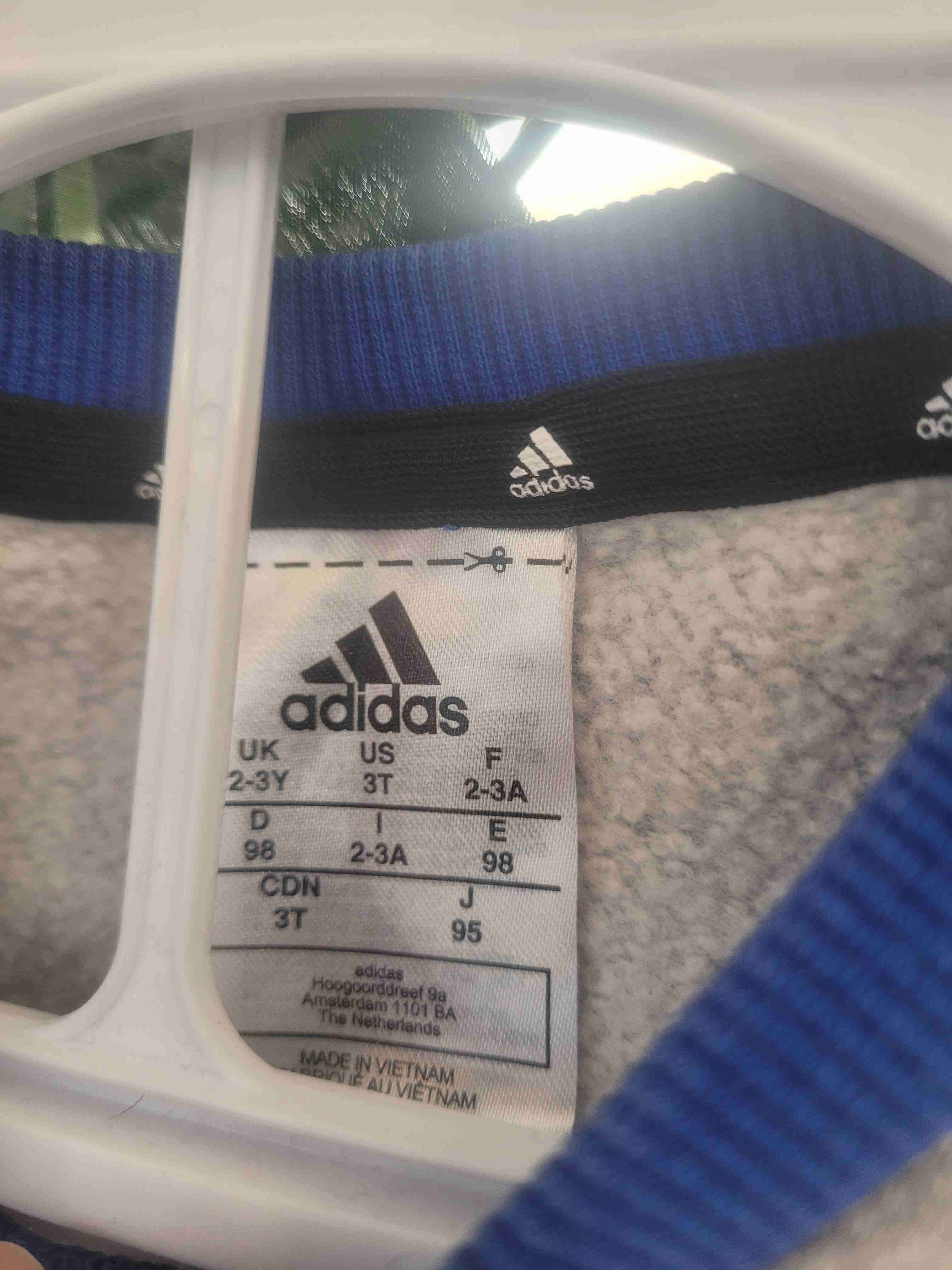 Conjunto deportivo niño Adidas azul - miniatura 3