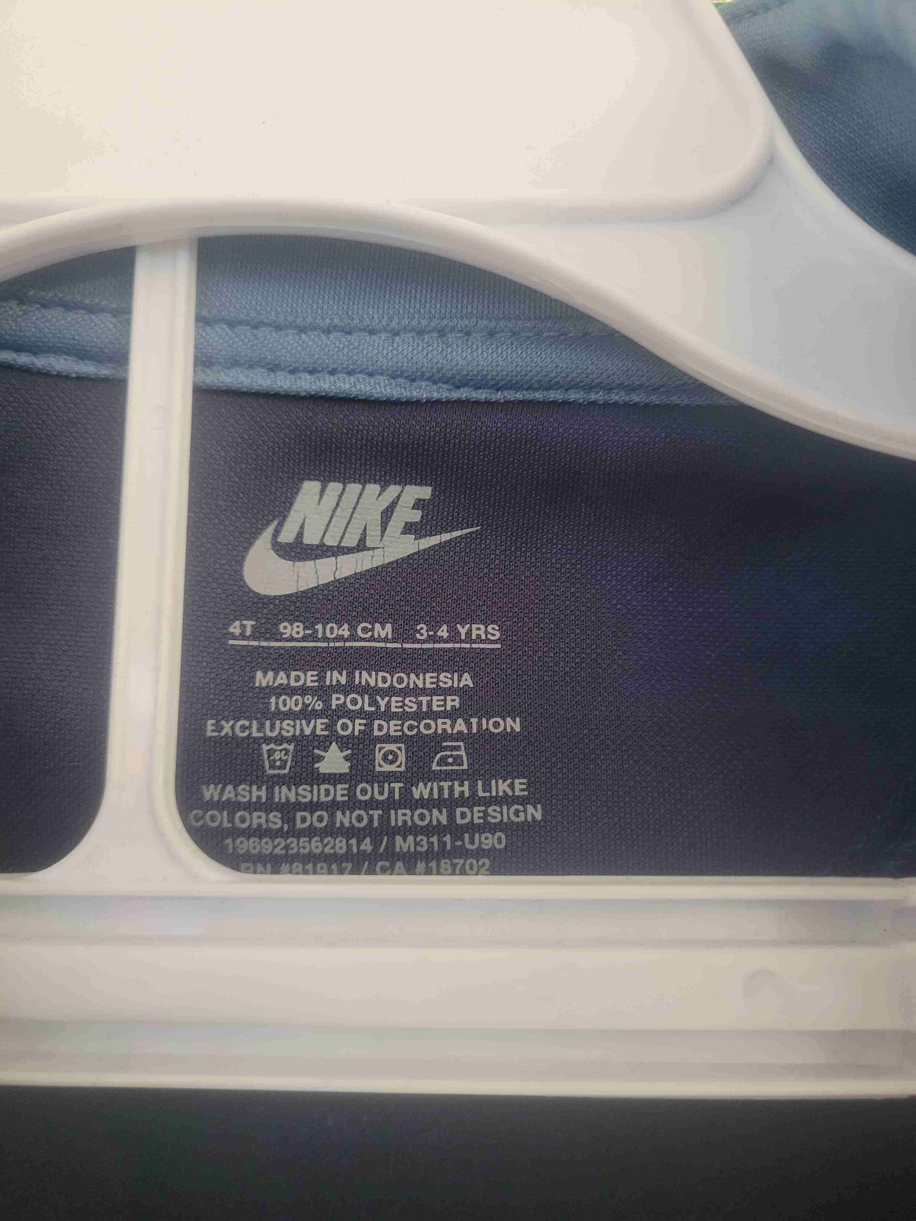 Conjunto deportivo niño Nike azul - miniatura 3