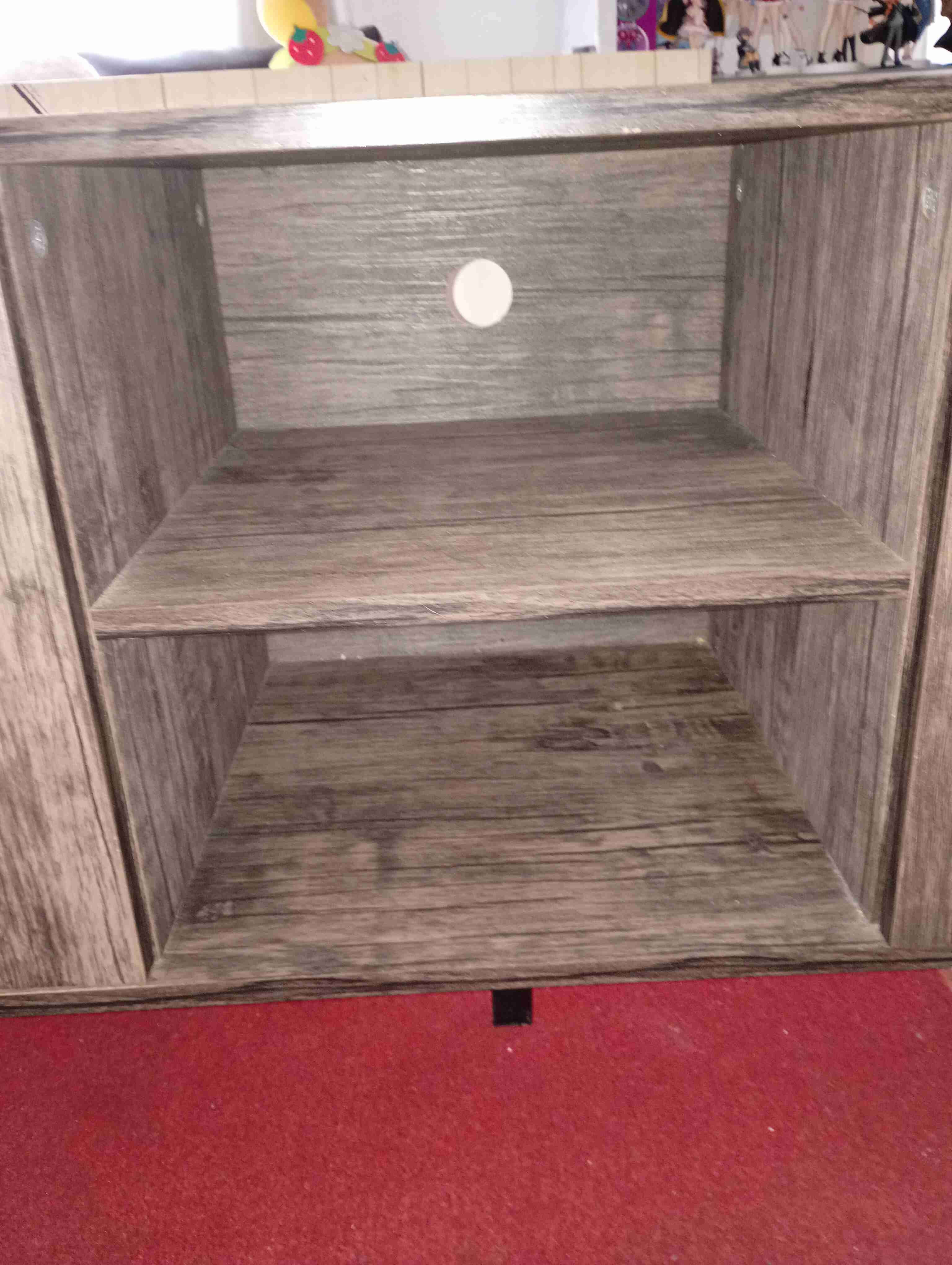 Rack TV de madera oscura - miniatura 3